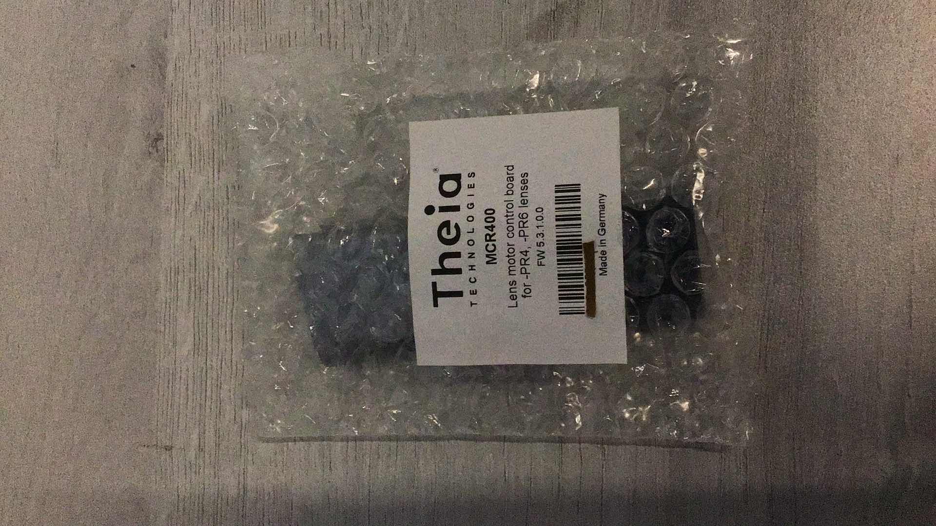 Photo 1 of NEW THEIA TECHNOLOGIES MCR400 LENS MOTOR CONTROL BOARD FOR PR4 & PR6 LENSES