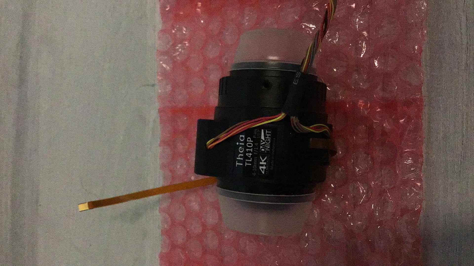 Photo 1 of NEW THEIA TECHNOLOGIES CS-MOUNT 4-10MM F/1.4 4K MOTORIZED VARIFOCAL LENS MODEL TL410P