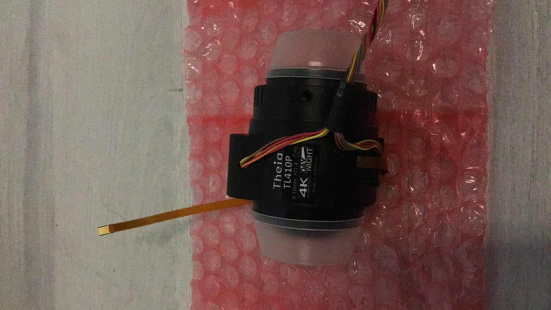 Photo 1 of NEW THEIA TECHNOLOGIES CS-MOUNT 4-10MM F/1.4 4K MOTORIZED VARIFOCAL LENS TL410P