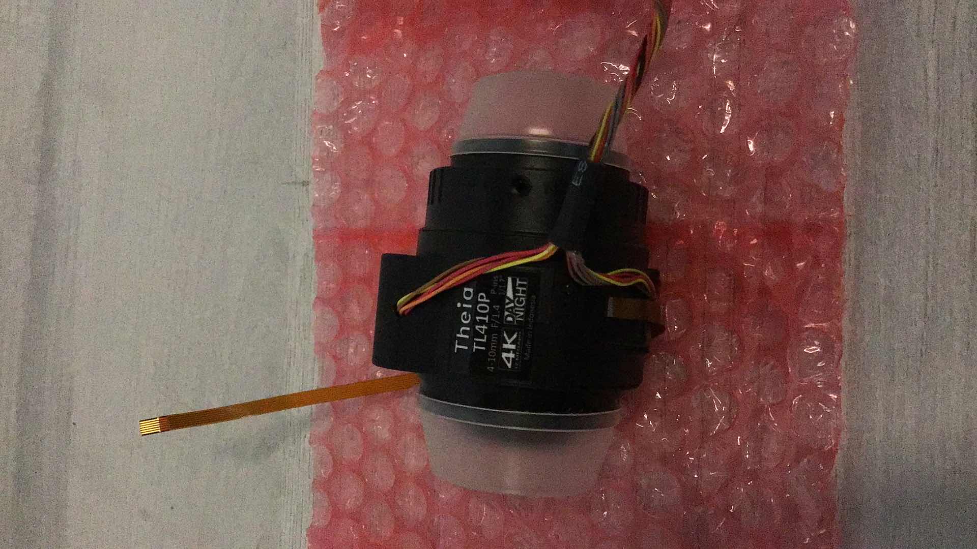 Photo 1 of NEW THEIA TECHNOLOGIES CS-MOUNT 4-10MM F/1.4 4K MOTORIZED VARIFOCAL LENS MODEL TL410P