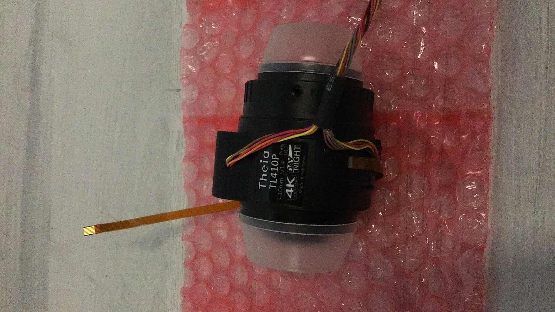 Photo 1 of NEW THEIA TECHNOLOGIES CS-MOUNT 4-10MM F/1.4 4K MOTORIZED VARIFOCAL LENS MODEL TL410P