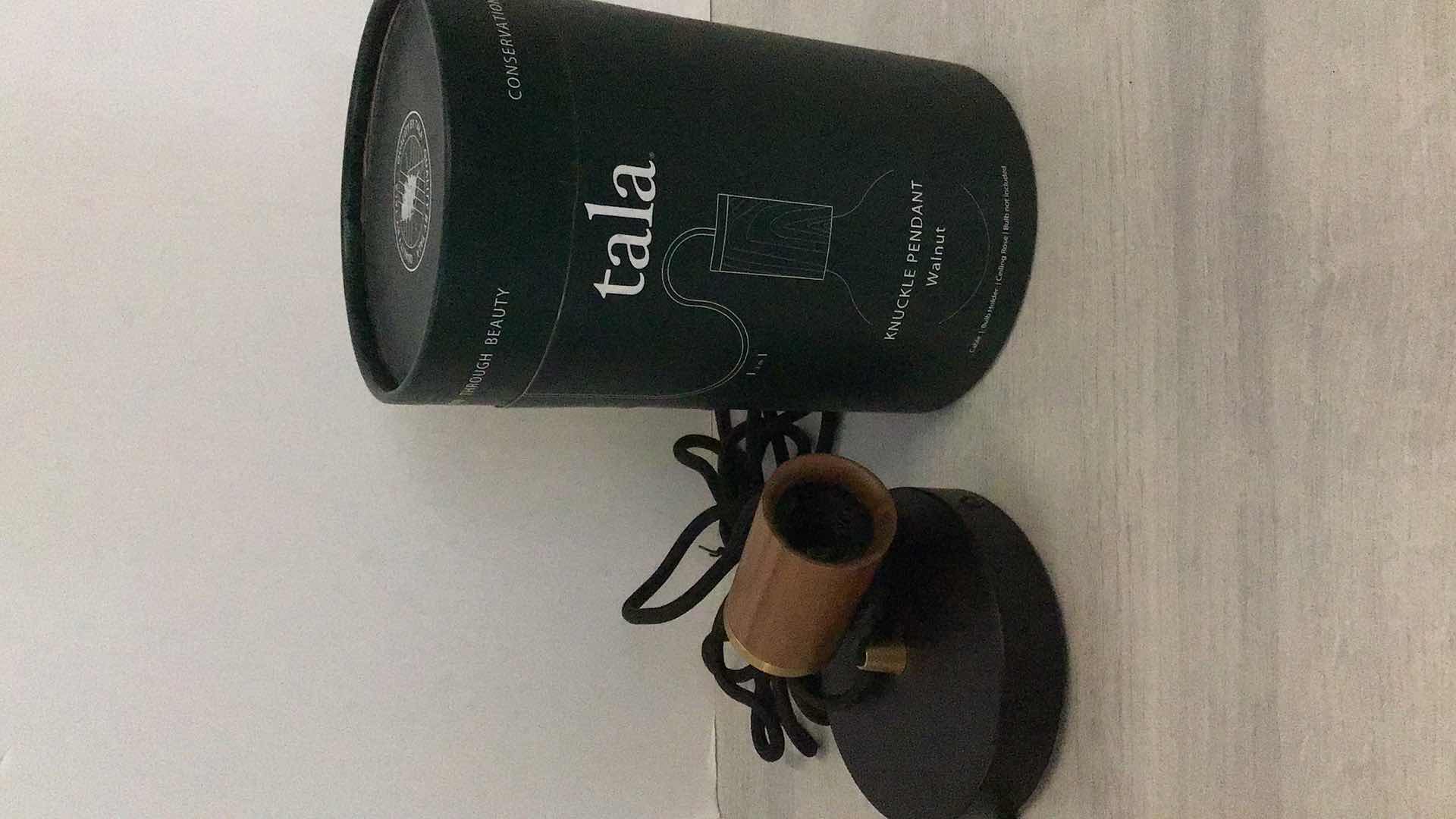 Photo 1 of NEW TALA KNUCKLE PENDANT LIGHT BULB HOLDER 118” CABLE