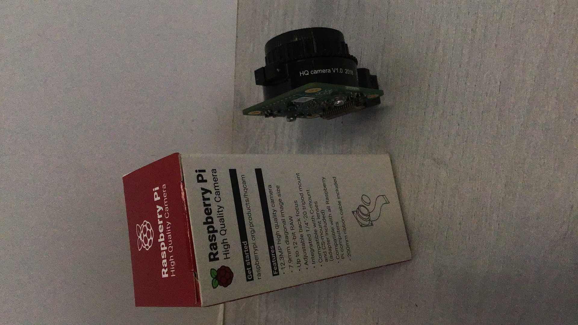 Photo 1 of NEW RASPBERRY PI HIGH QUALITY CAMERA