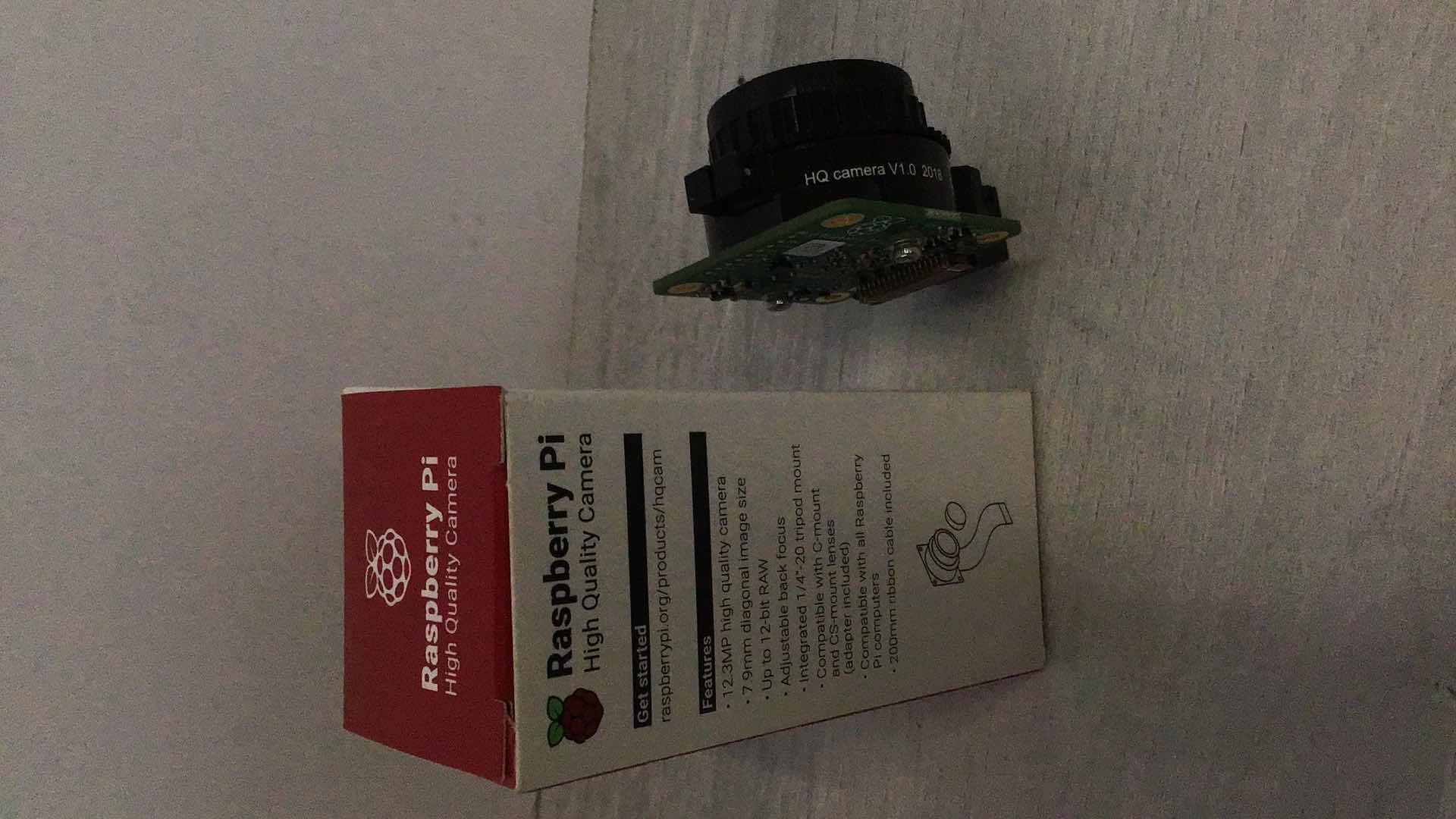 Photo 1 of NEW RASPBERRY PI HIGH QUALITY CAMERA