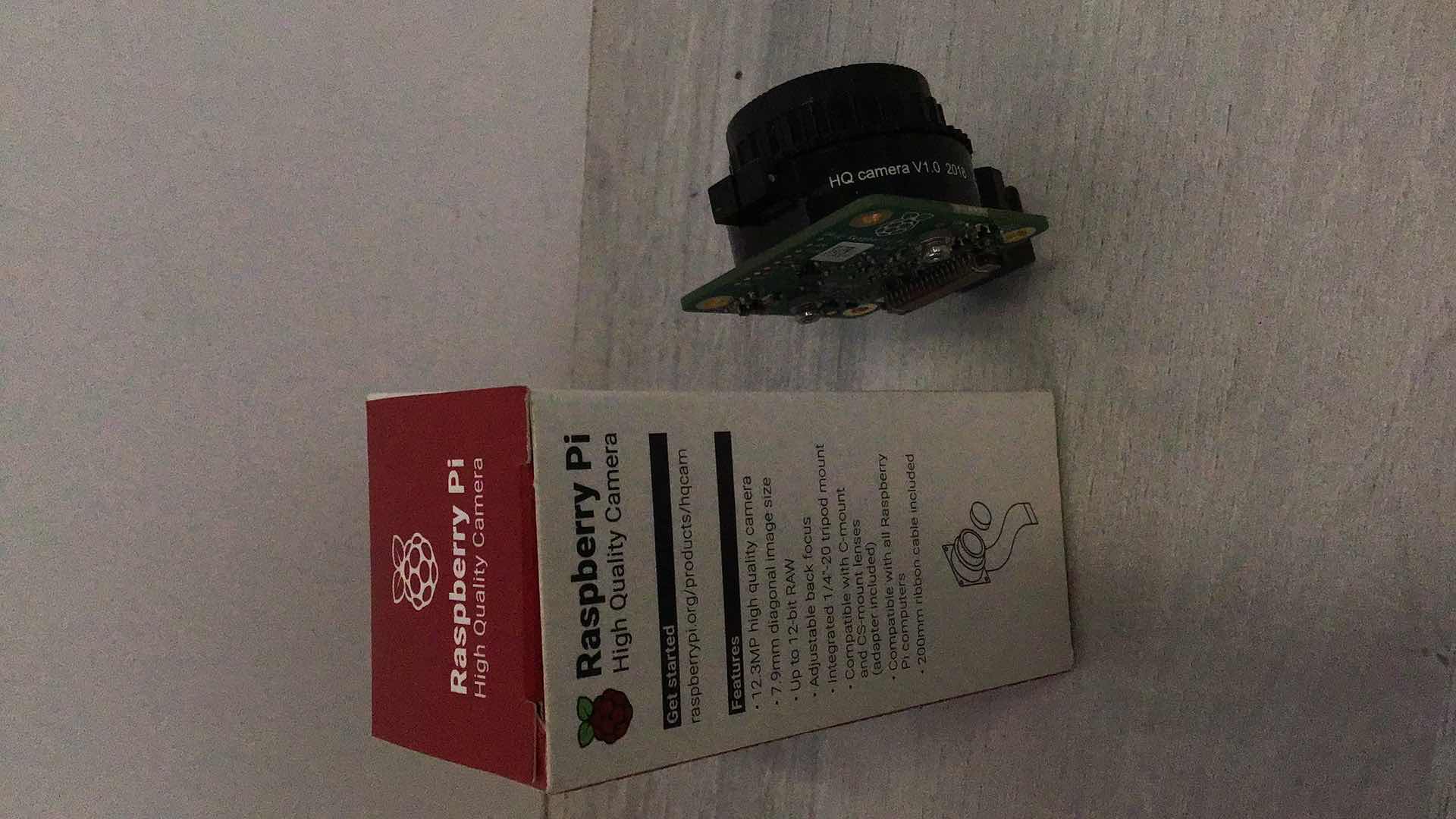 Photo 1 of NEW RASPBERRY PI HIGH QUALITY CAMERA