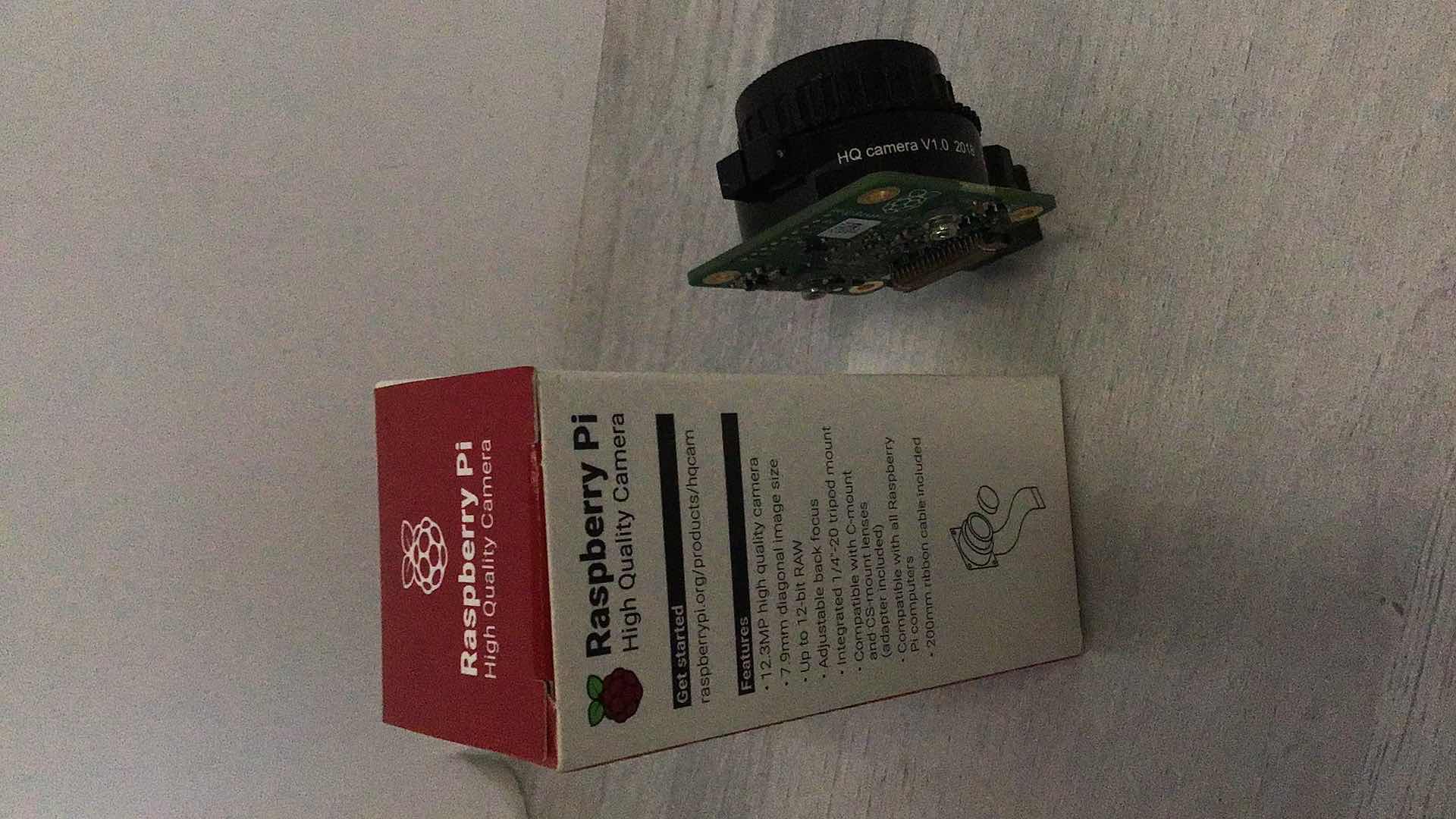 Photo 1 of NEW RASPBERRY PI HIGH QUALITY CAMERA