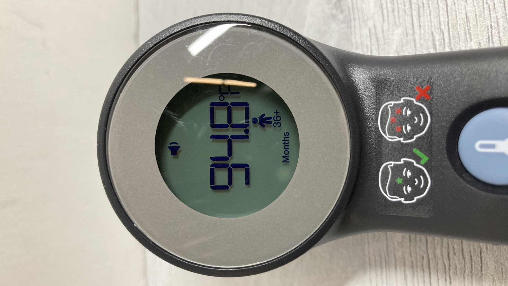 Photo 1 of BRAUN 3 IN 1 NO TOUCH INFRARED THERMOMETER