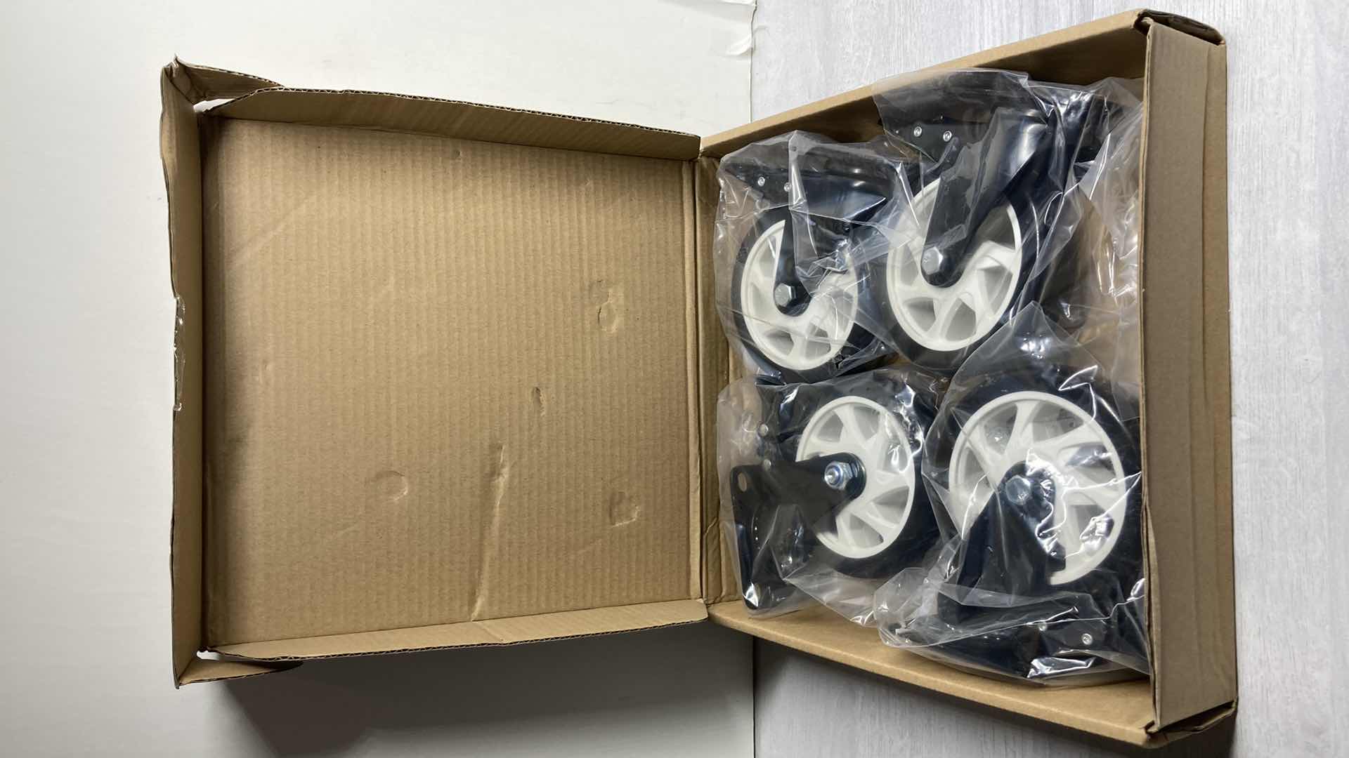 Photo 1 of NEW HEAVY-DUTY 5” CASTER WHEELS W BRAKE SET OF 4