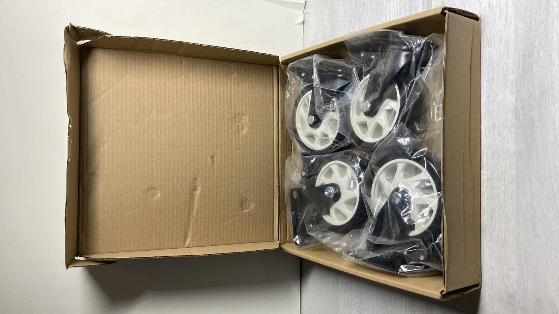 Photo 1 of NEW HEAVY-DUTY 5” CASTER WHEELS W BRAKE SET OF 4