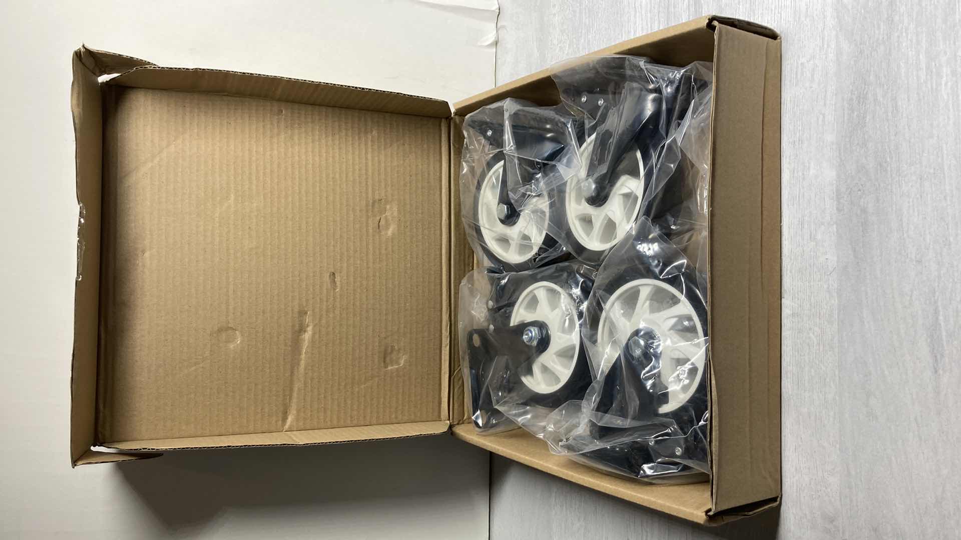 Photo 1 of NEW HEAVY-DUTY 5” CASTER WHEELS W BRAKE SET OF 4