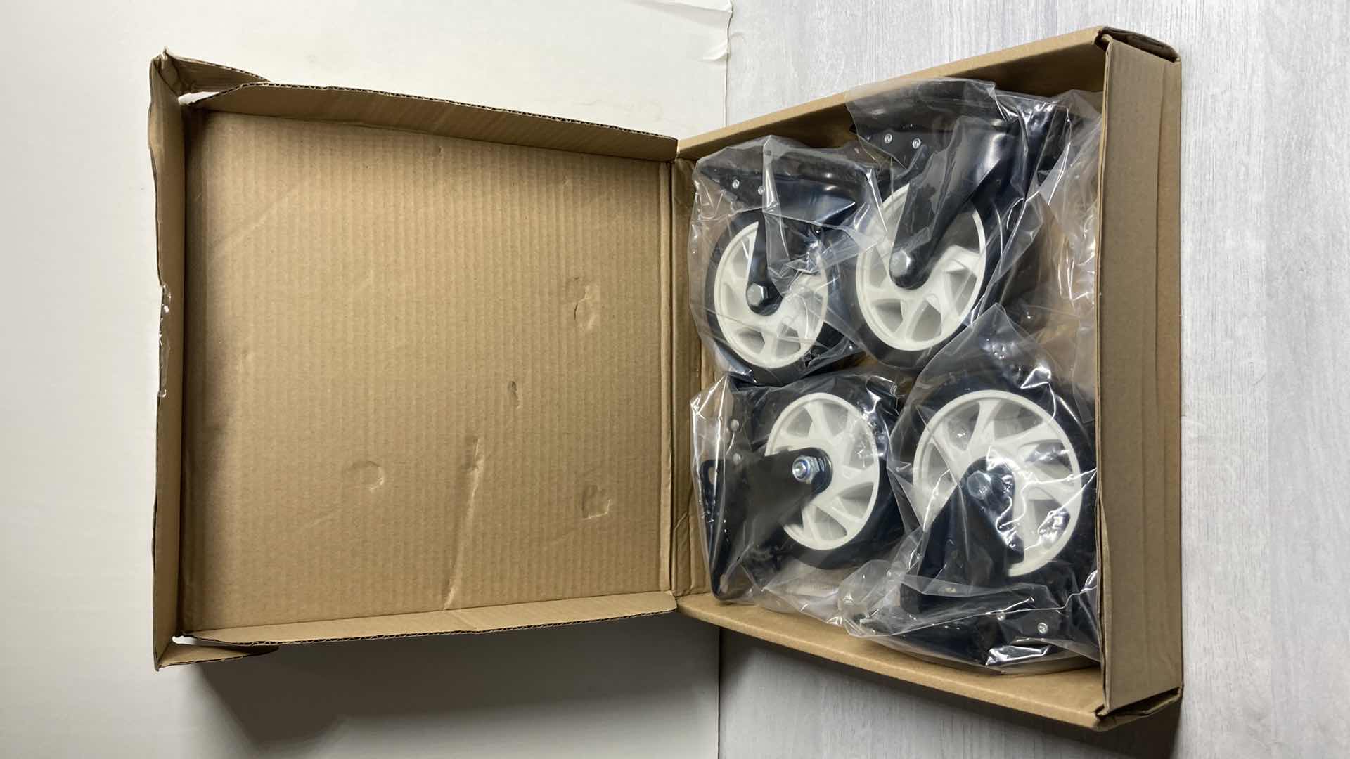 Photo 1 of NEW HEAVY-DUTY 5” CASTER WHEELS W BRAKE SET OF 4