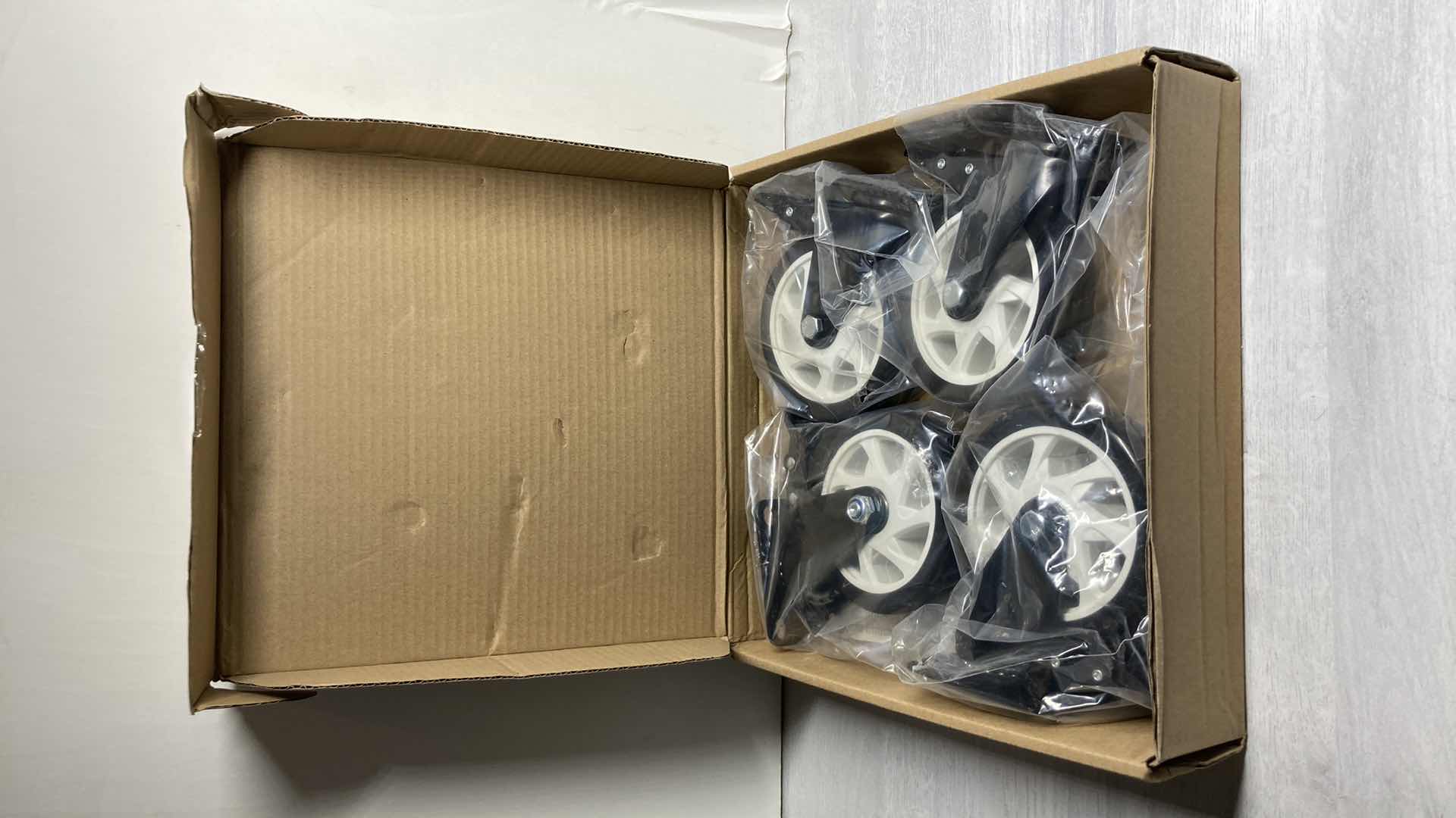 Photo 1 of NEW HEAVY-DUTY 5” CASTER WHEELS W BRAKE SET OF 4