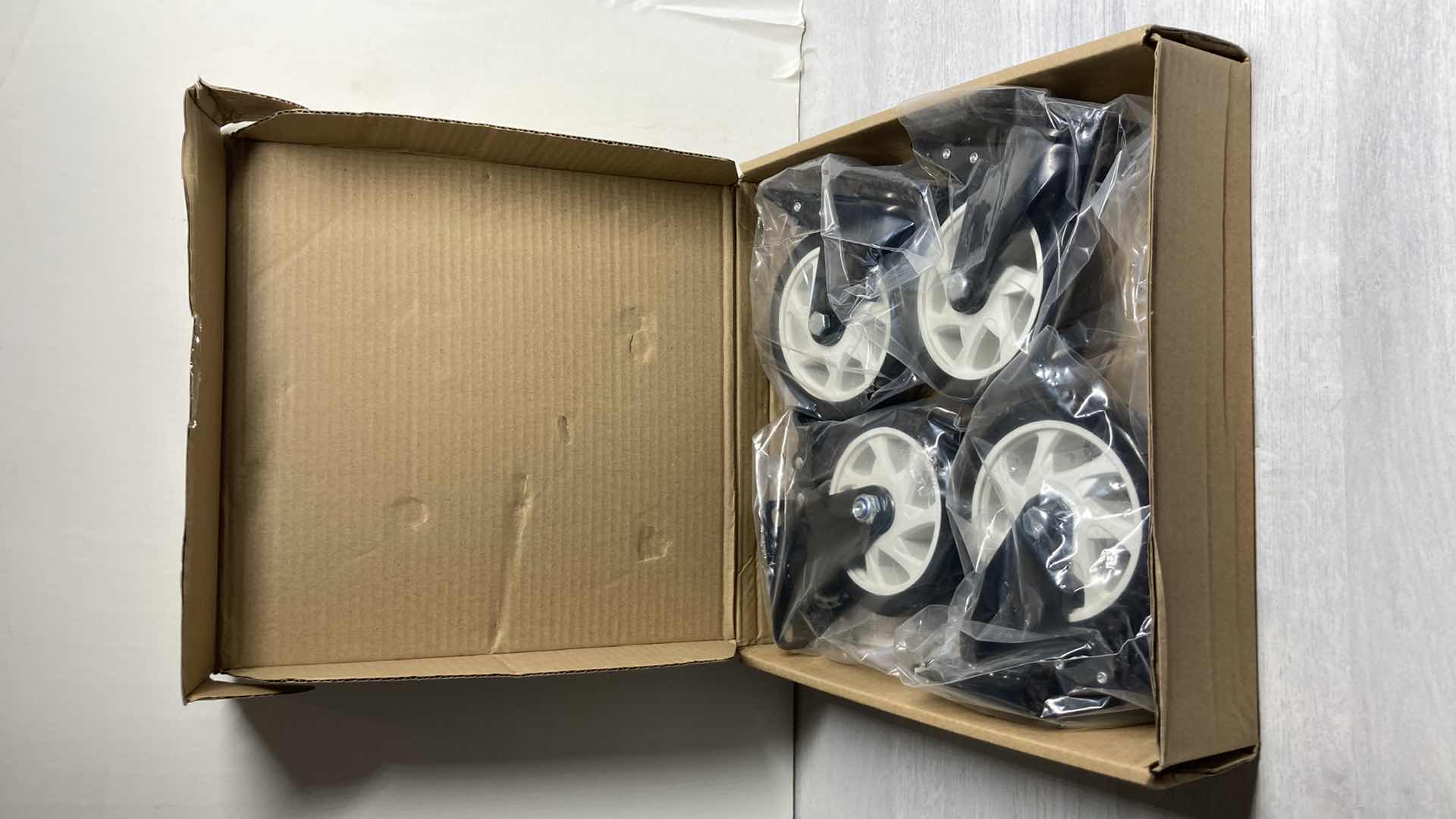 Photo 1 of NEW HEAVY-DUTY 5” CASTER WHEELS W BRAKE SET OF 4