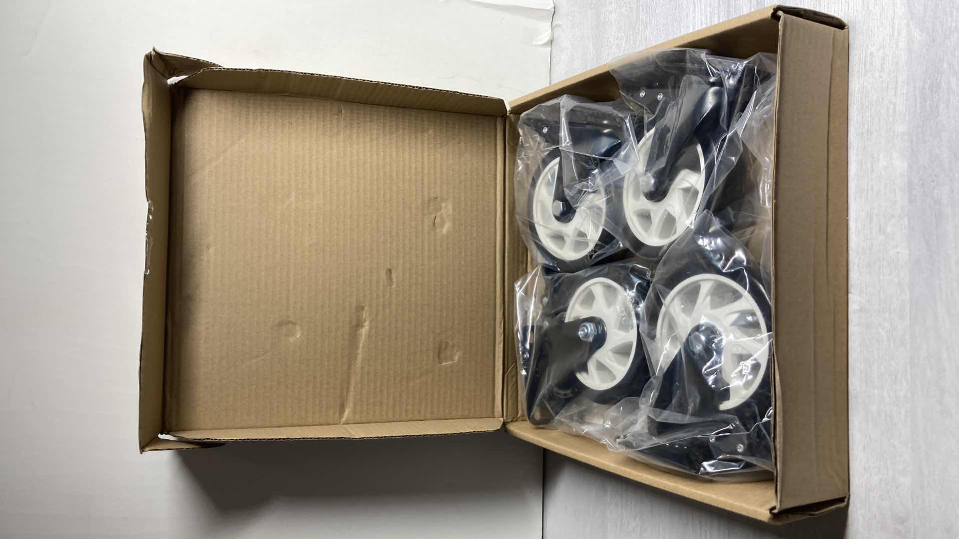 Photo 1 of NEW HEAVY-DUTY 5” CASTER WHEELS W BRAKE SET OF 4