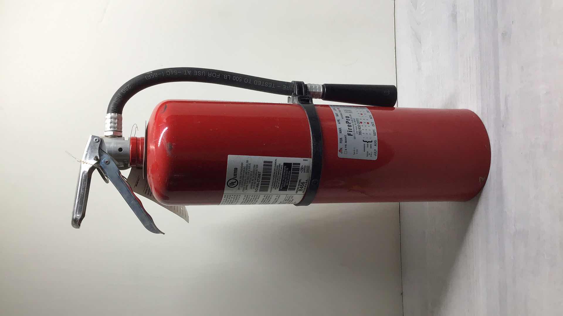 Photo 1 of AMEREX FIREPRO FIRE EXTINGUISHER MODEL B456