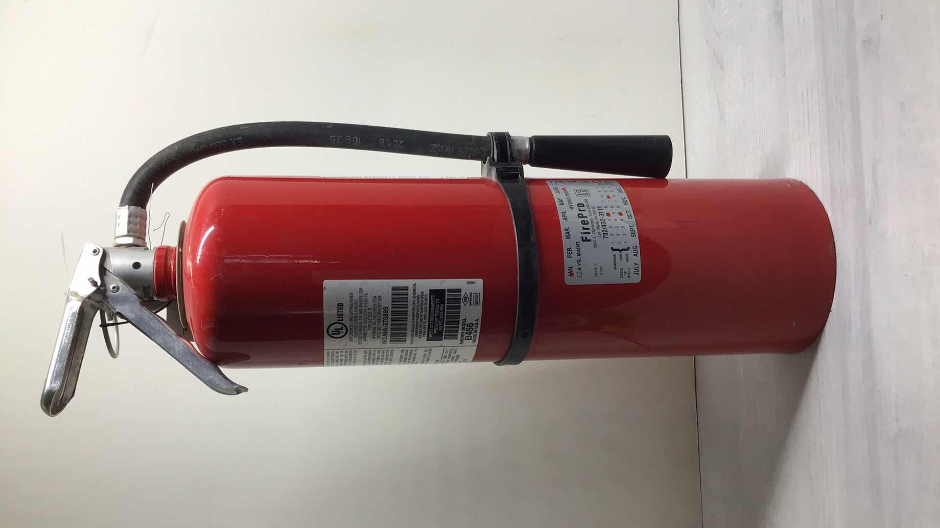 Photo 1 of AMEREX FIREPRO FIRE EXTINGUISHER MODEL B456
