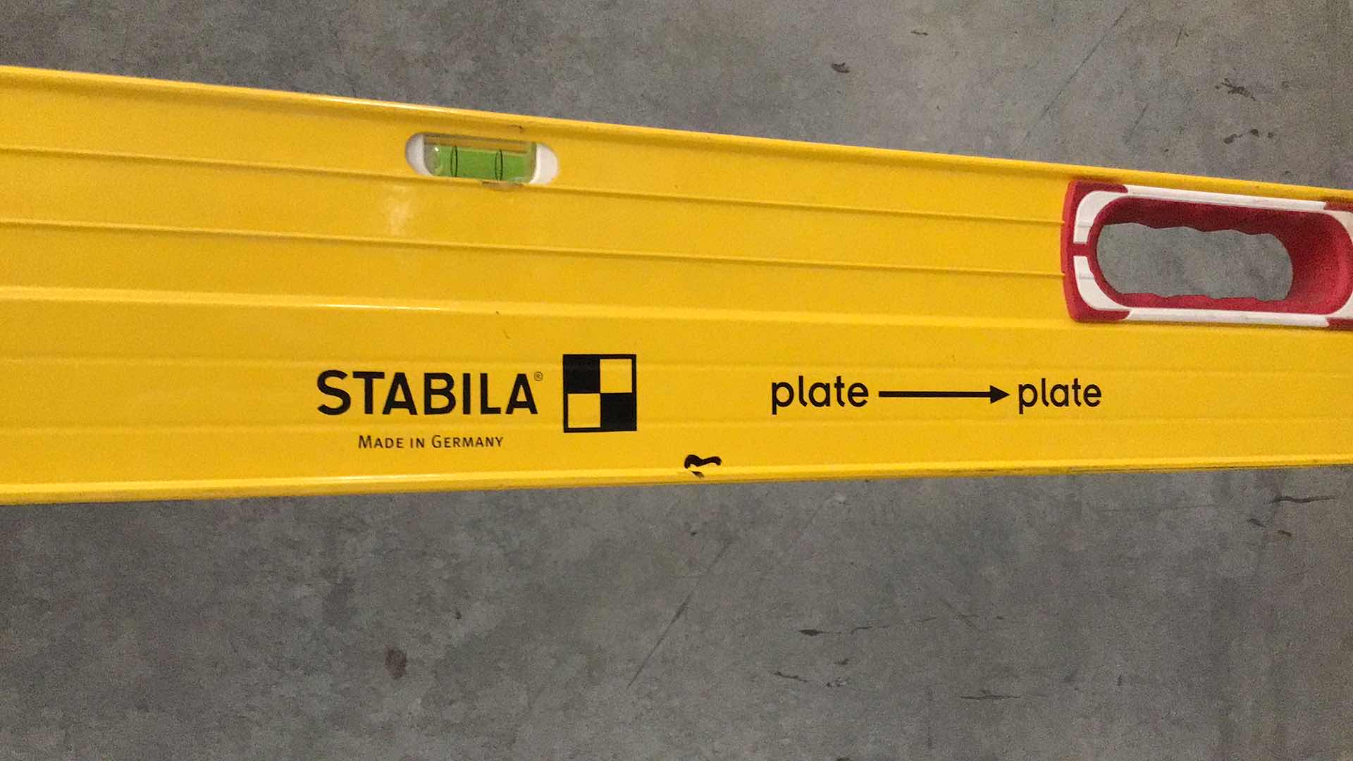Photo 1 of STABILA 6-10FT PLATE LEVEL 35610