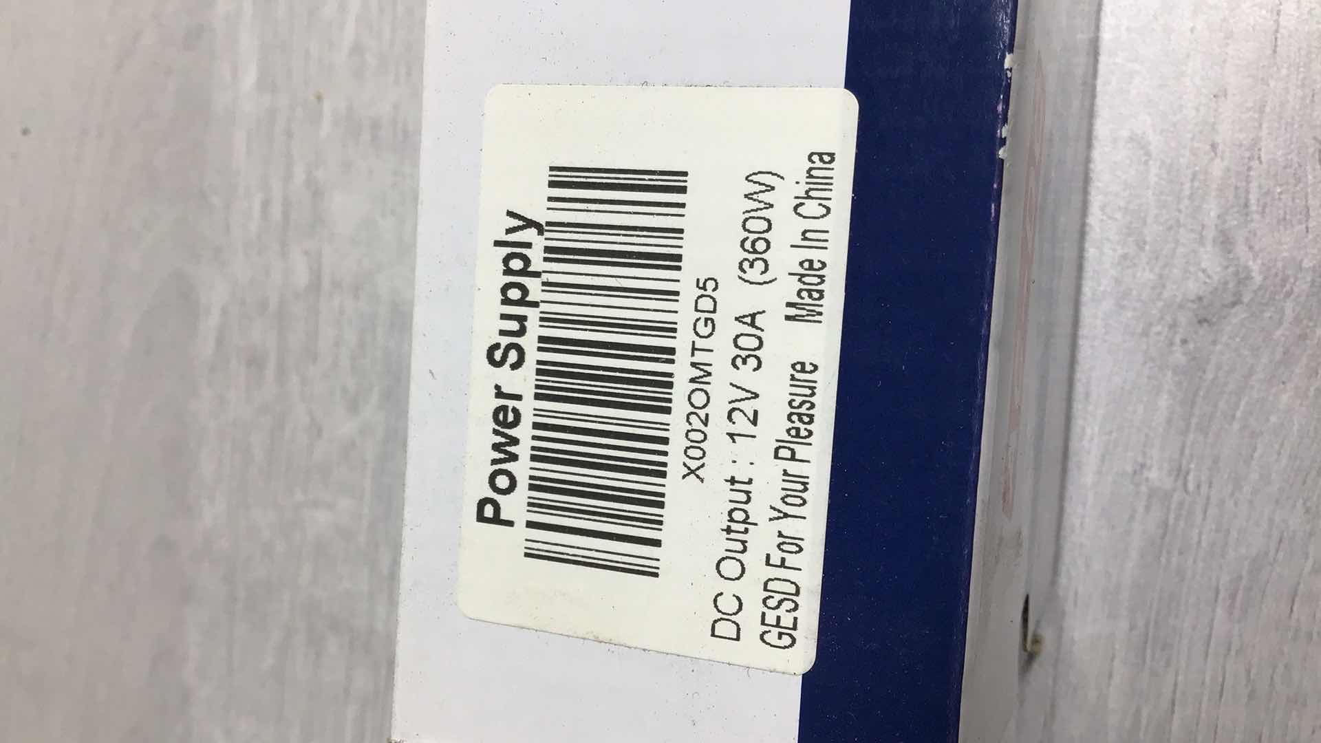 Photo 1 of NEW PROFESSIONAL POWER SUPPLY AC DC 12V 30A 360W