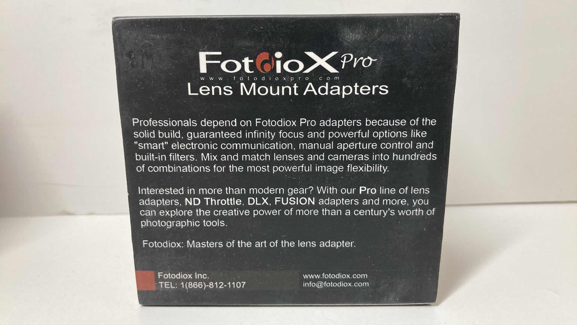 Photo 1 of NEW FOTODIOX PRO LENS MOUNT ADAPTER NIKON (G)-CS