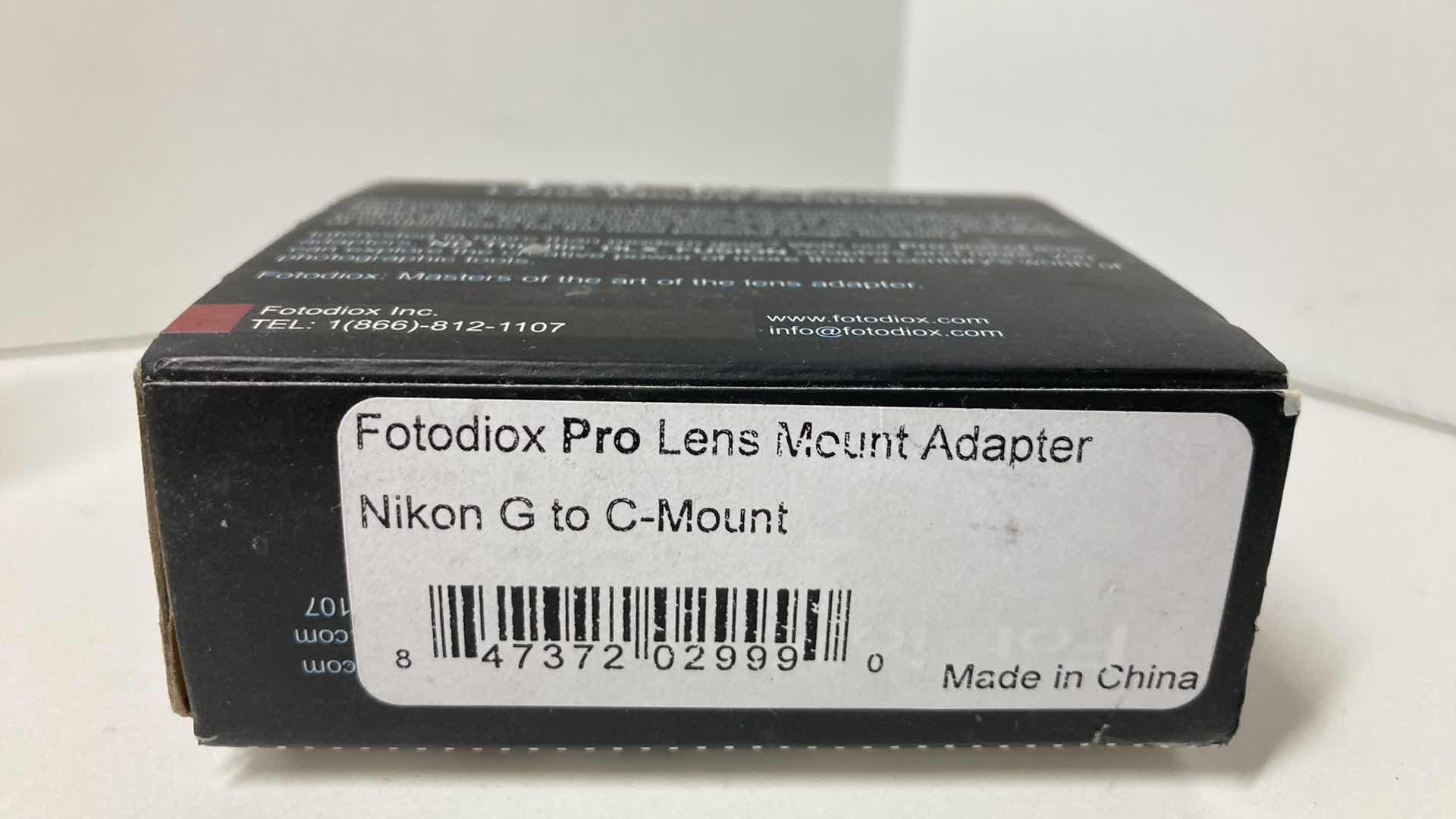 Photo 1 of NEW FOTODIOX PRO LENS MOUNT ADAPTER NIKON (G)-C