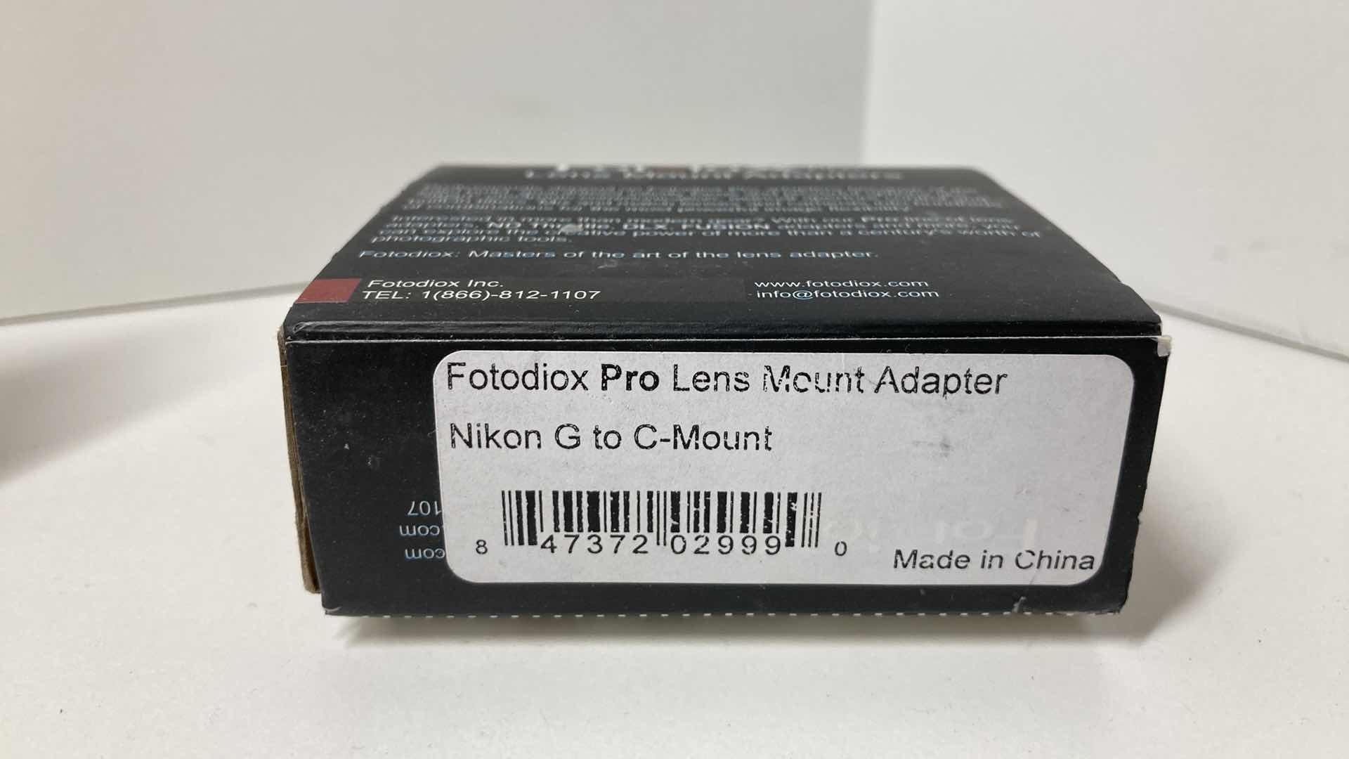 Photo 1 of NEW FOTODIOX PRO LENS MOUNT ADAPTER NIKON (G)-C
