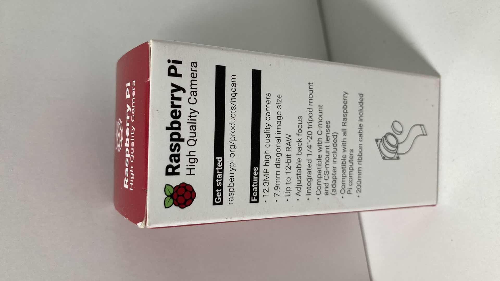 Photo 3 of NEW RASPBERRY Pi HIGH QUALITY 12.3MP CAMERA COMPATIBLE W C-MOUNT/CS-MOUNT LENSES & RASPBERRY Pi COMPUTERS (2)