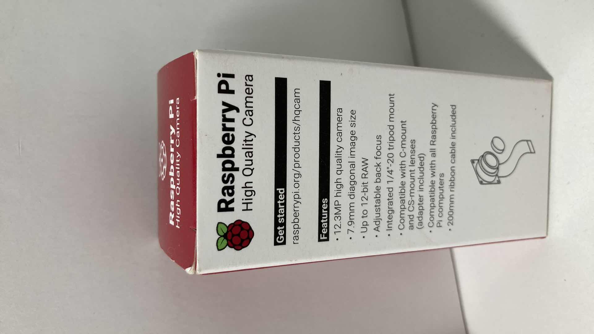 Photo 3 of NEW RASPBERRY Pi HIGH QUALITY 12.3MP CAMERA COMPATIBLE W C-MOUNT/CS-MOUNT LENSES & RASPBERRY Pi COMPUTERS (2)