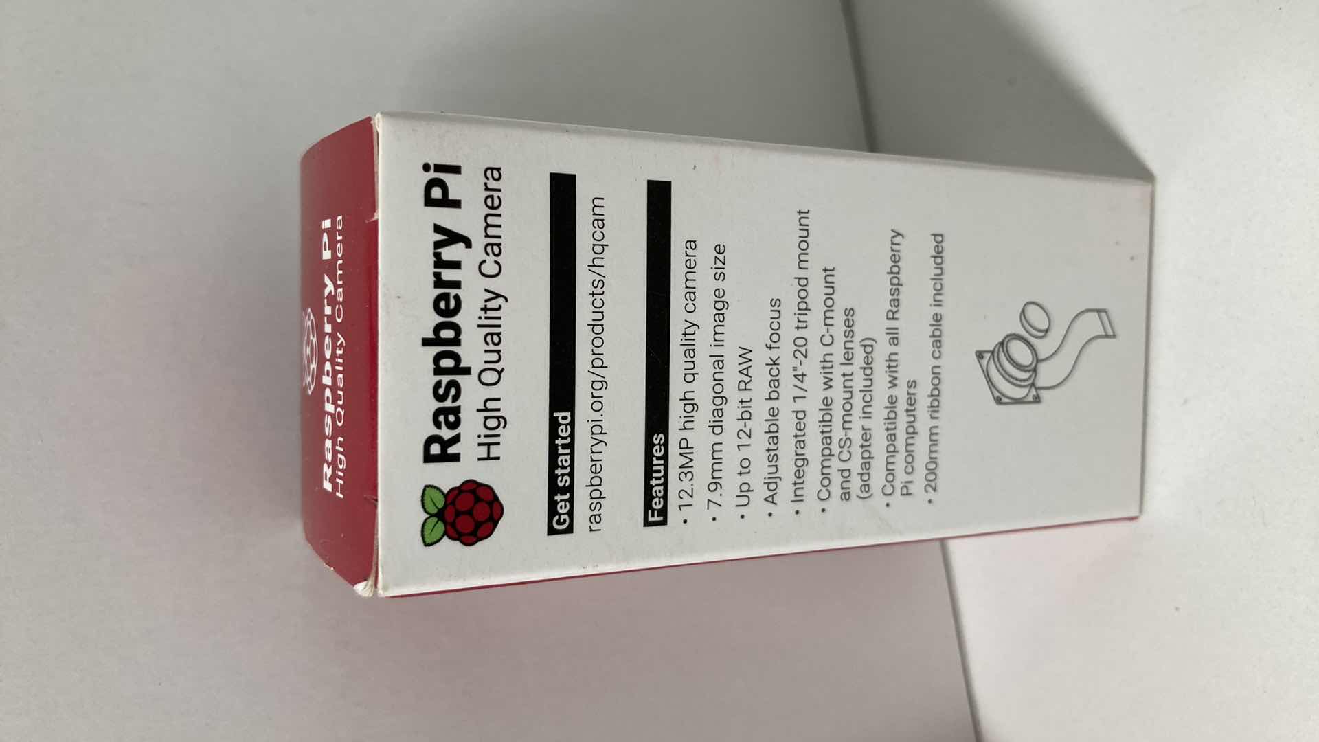 Photo 3 of NEW RASPBERRY Pi HIGH QUALITY 12.3MP CAMERA COMPATIBLE W C-MOUNT/CS-MOUNT LENSES & RASPBERRY Pi COMPUTERS (2)