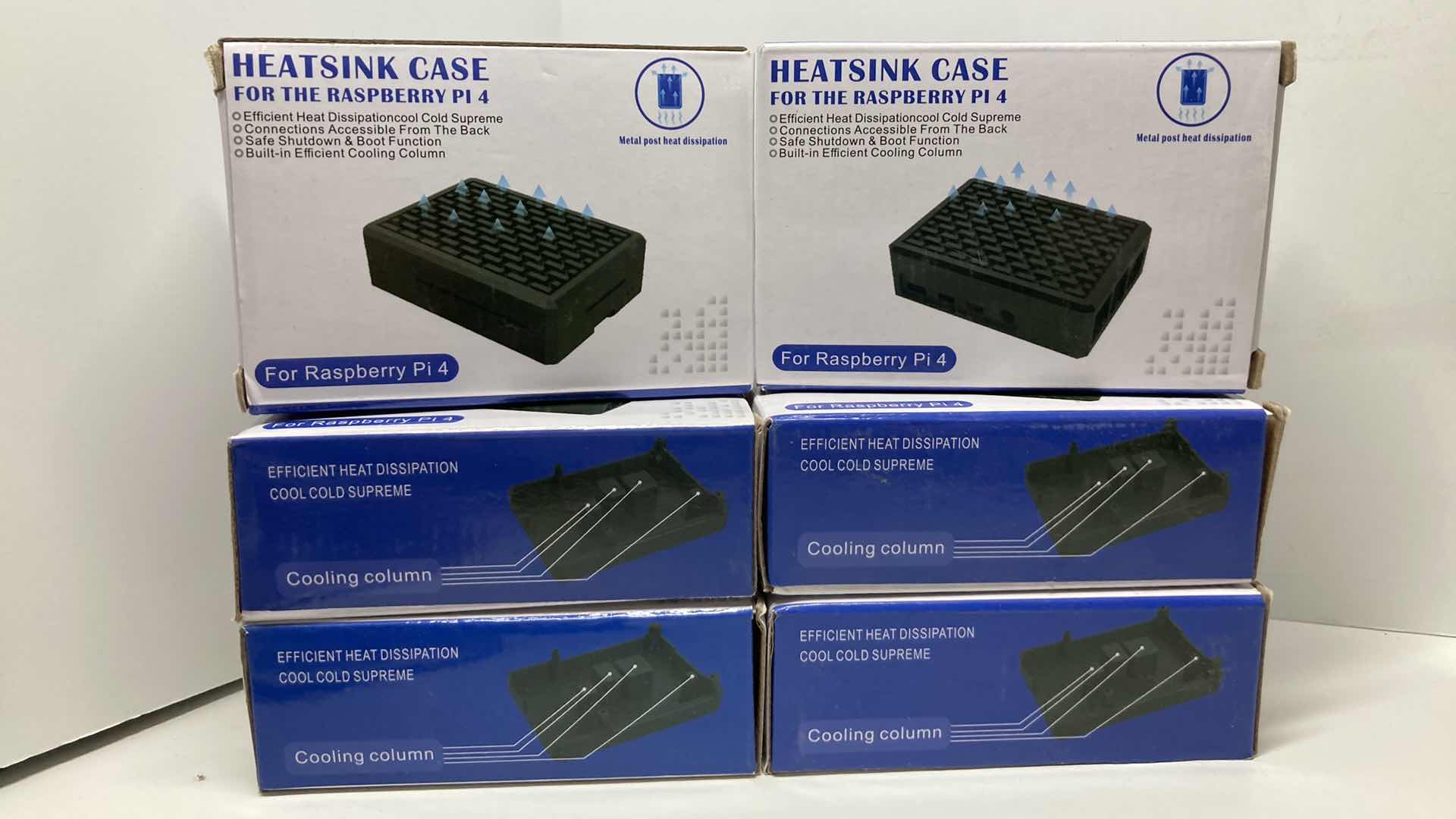 Photo 1 of NEW IUNIKER HEATSINK CASE FOR RASPBERRY Pi 4 MODEL IU-RP-080-UK-T (6)