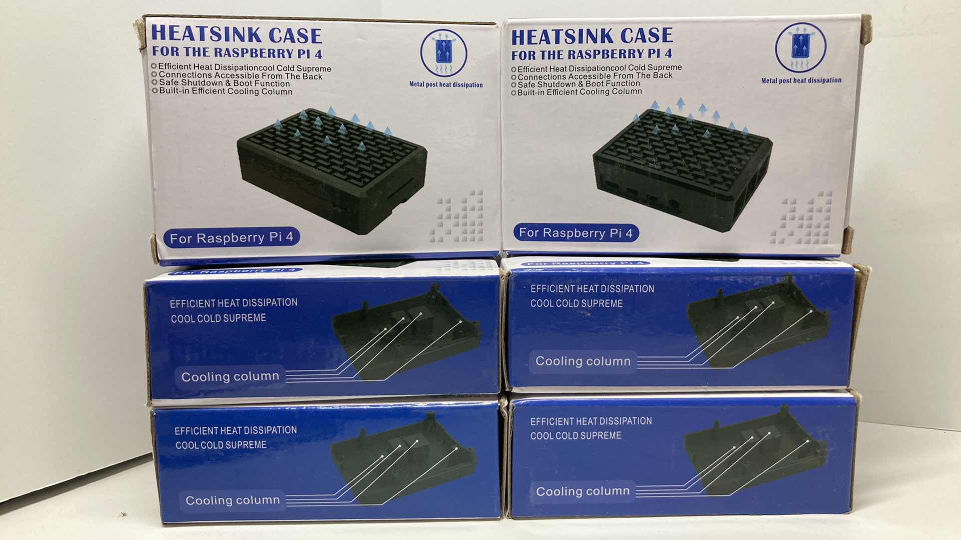 Photo 1 of NEW IUNIKER HEATSINK CASE FOR RASPBERRY Pi 4 MODEL IU-RP-080-UK-T (6)