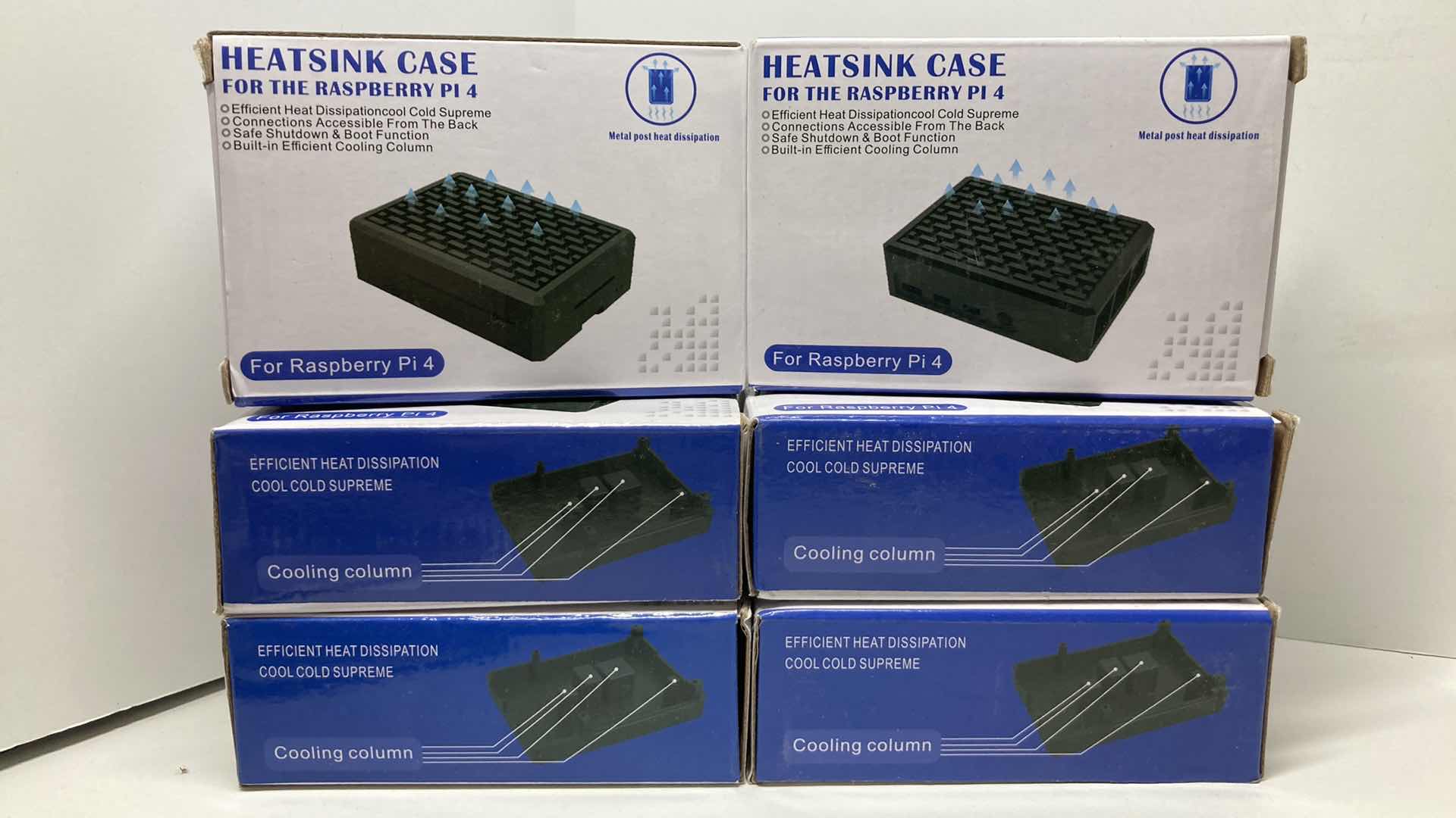 Photo 1 of NEW IUNIKER HEATSINK CASE FOR RASPBERRY Pi 4 MODEL IU-RP-080-UK-T (6)