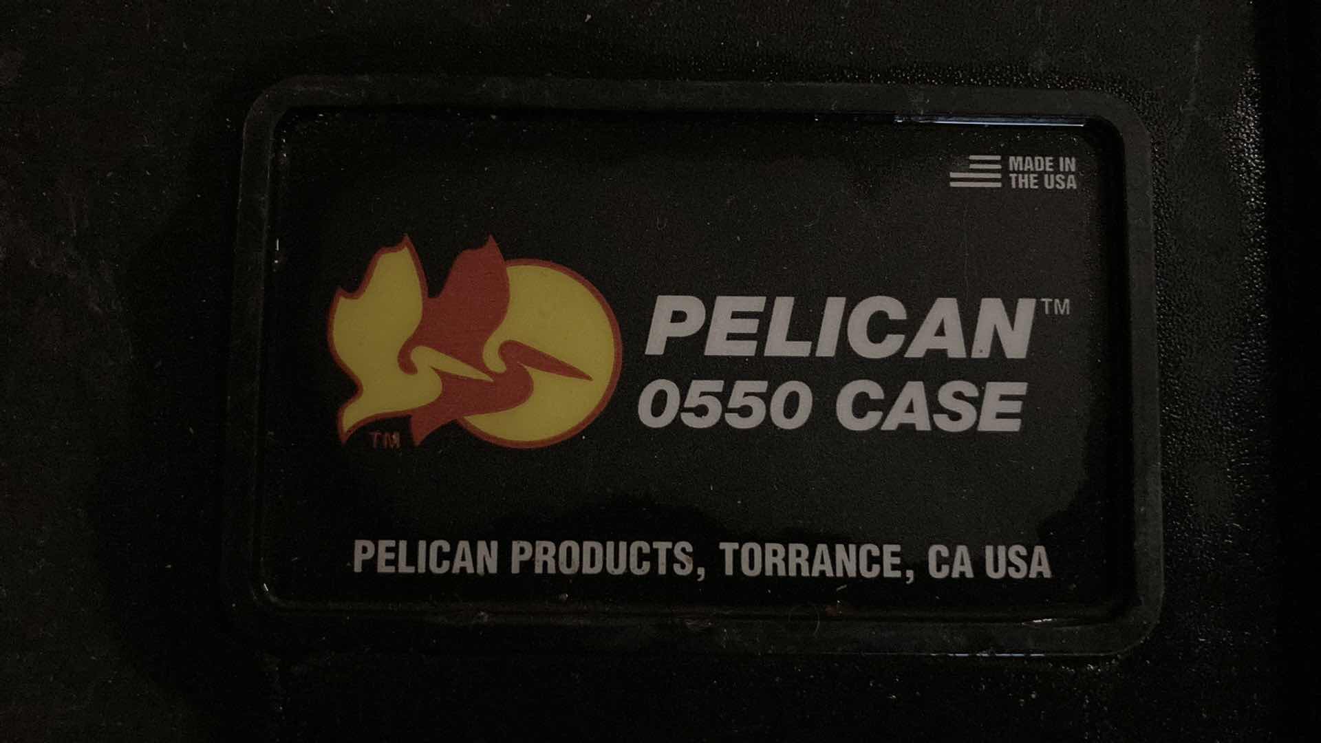 Photo 9 of PELICAN TRANSPORT HARD CASE 0550 50” X 28” H22”