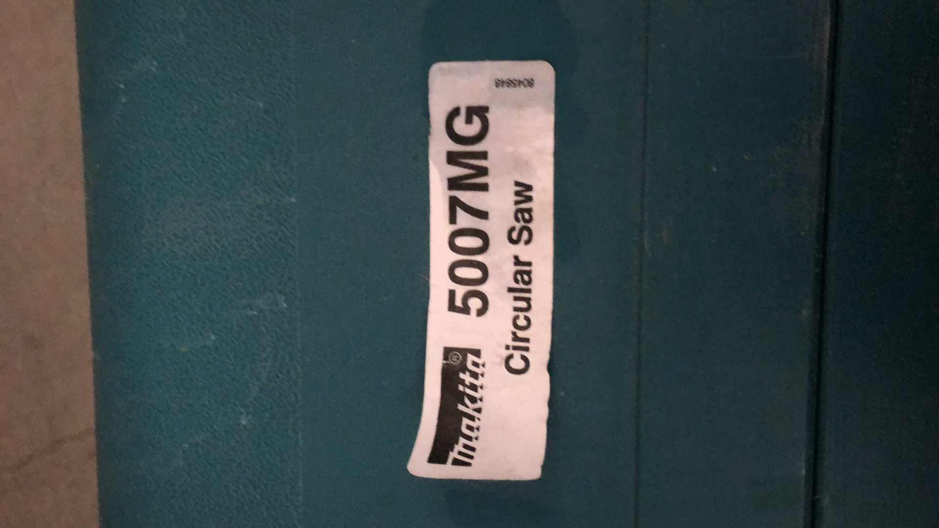 Photo 4 of MAKITA TOOL CASES FOR CORDLESS COMBO KIT XT269M AND CIRCULAR SAW 5007MG