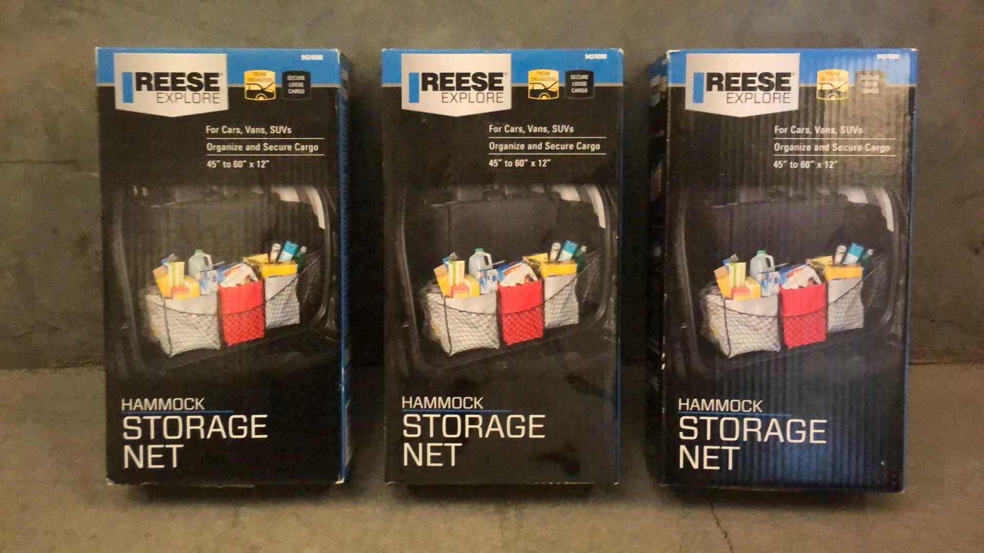 Photo 1 of NEW REESE EXPLORE HAMMOCK STORAGE NETS (3)