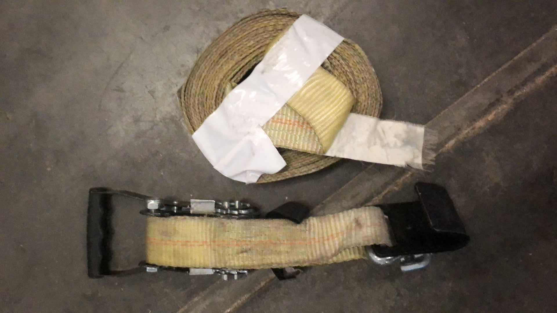 Photo 1 of HUSKY HEAVY DUTY RATCHET STRAP