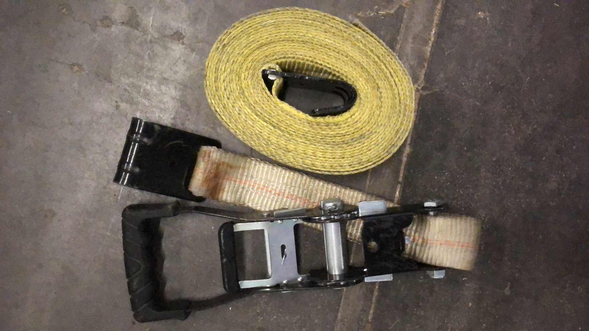 Photo 1 of HUSKY HEAVY DUTY RATCHET STRAP
