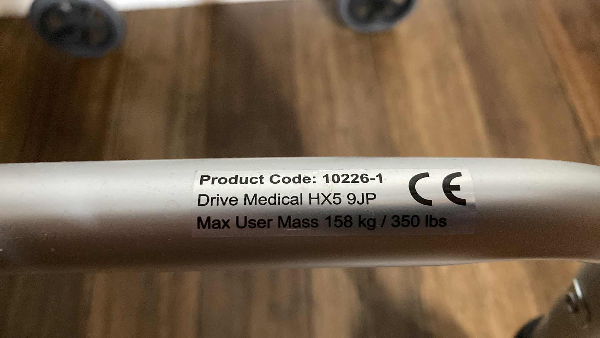 Photo 5 of DRIVE DELUXE TRIGGER RELEASE BLUE FLAME 350LB CAP FOLDING WALKER W ATTACHMENTS