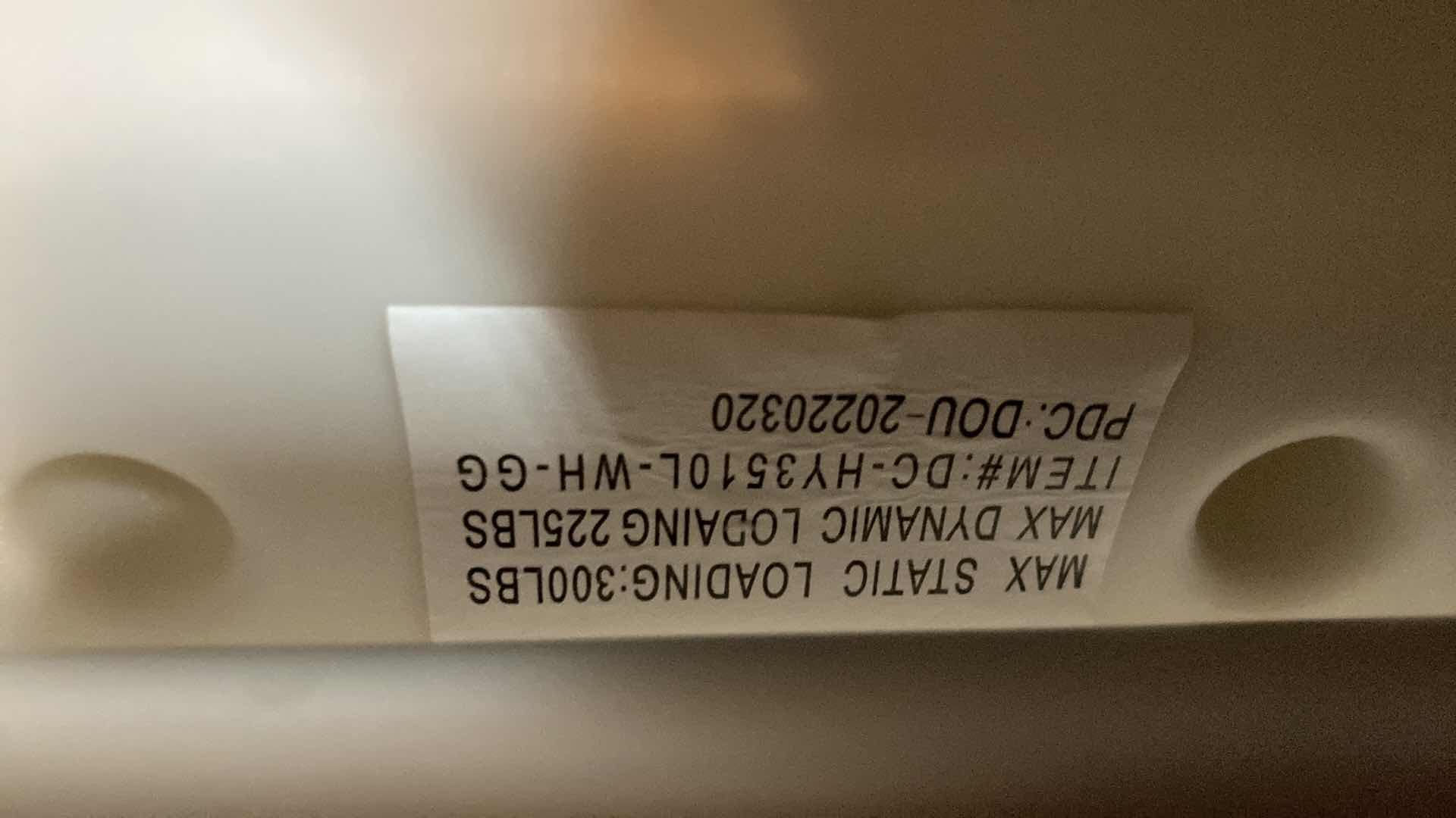 Photo 1 of DELUXE SHOWER CHAIR 300LB CAP 28” X 21” H33”