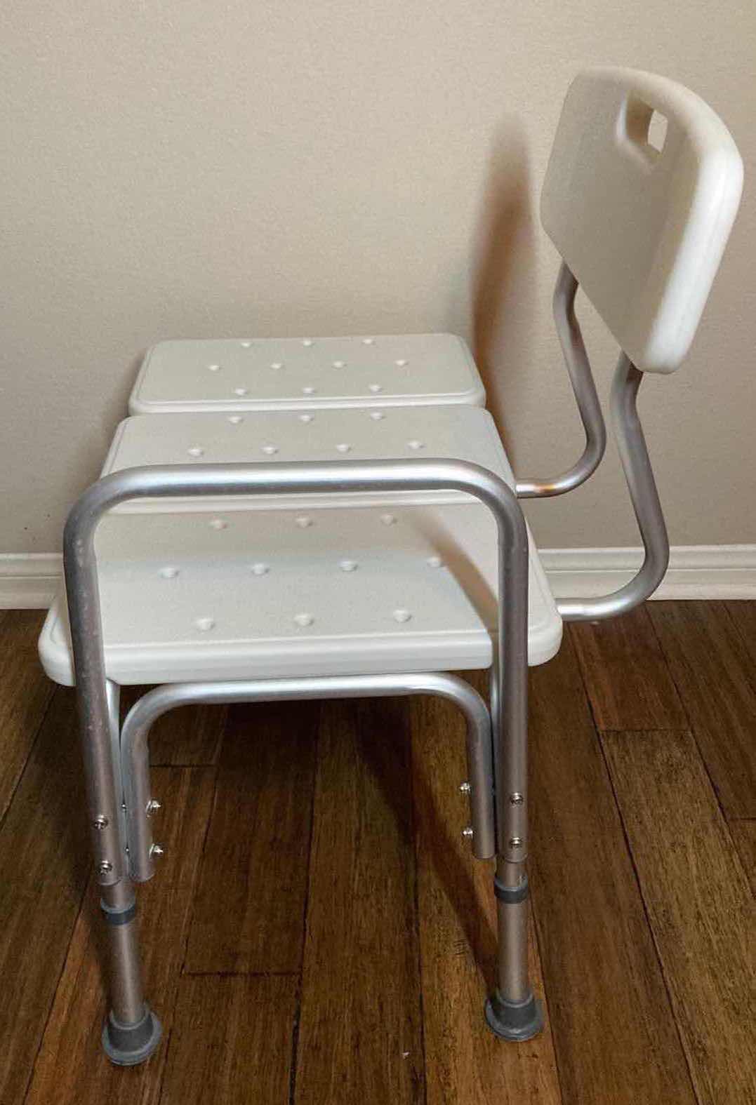 Photo 1 of DELUXE SHOWER CHAIR 300LB CAP 28” X 21” H33”
