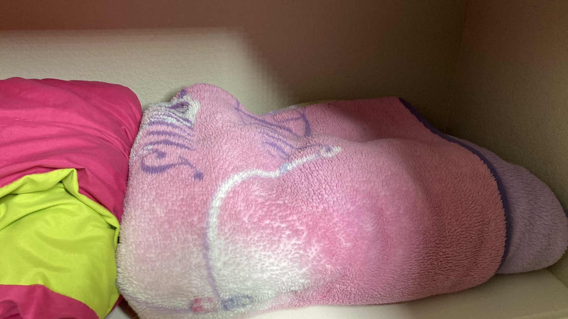 Photo 1 of COMFORTERS (3) & THROW BLANKET- VARIOUS SIZES