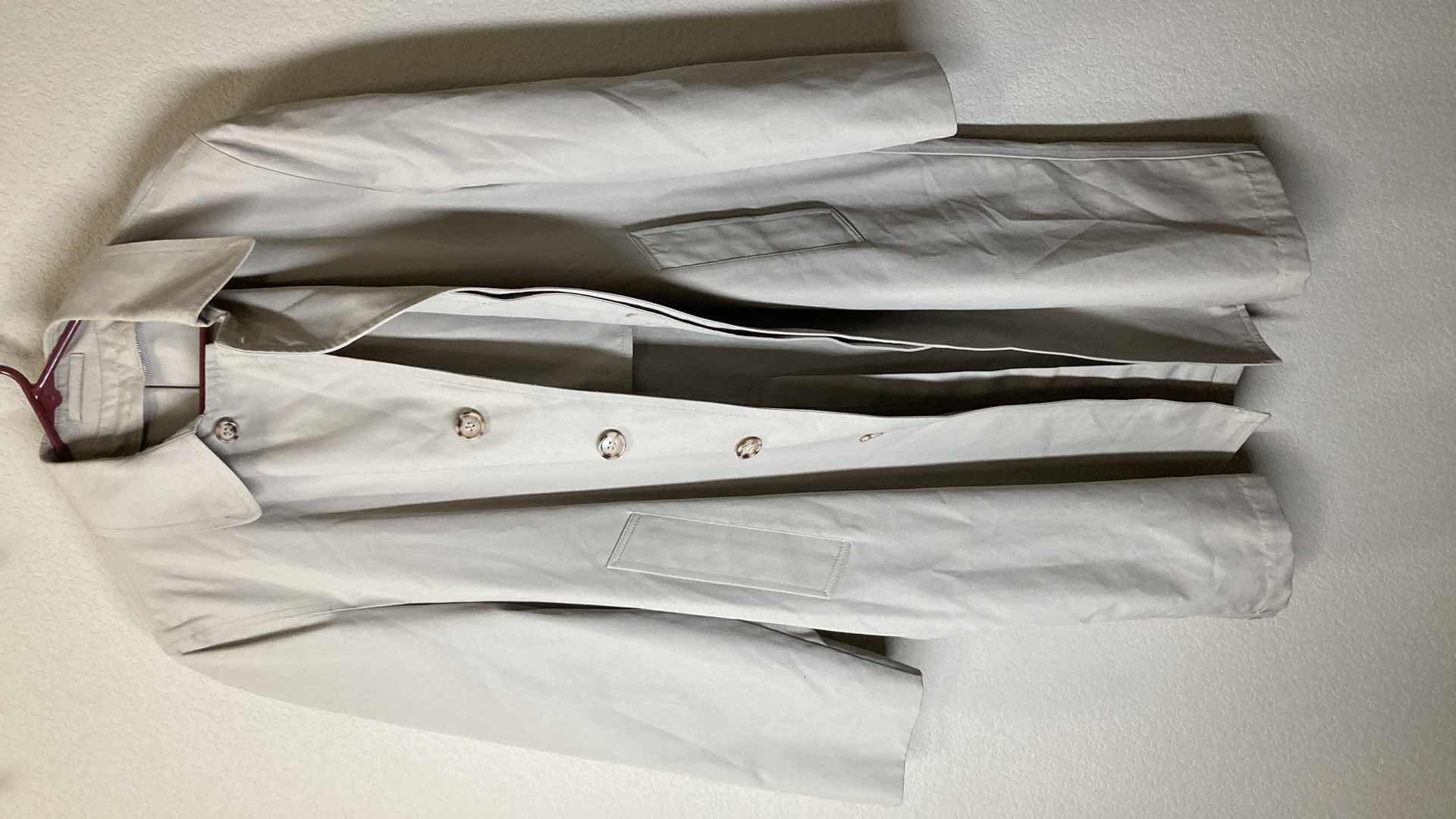 Photo 1 of BEIGE TRENCH COAT SIZE 38