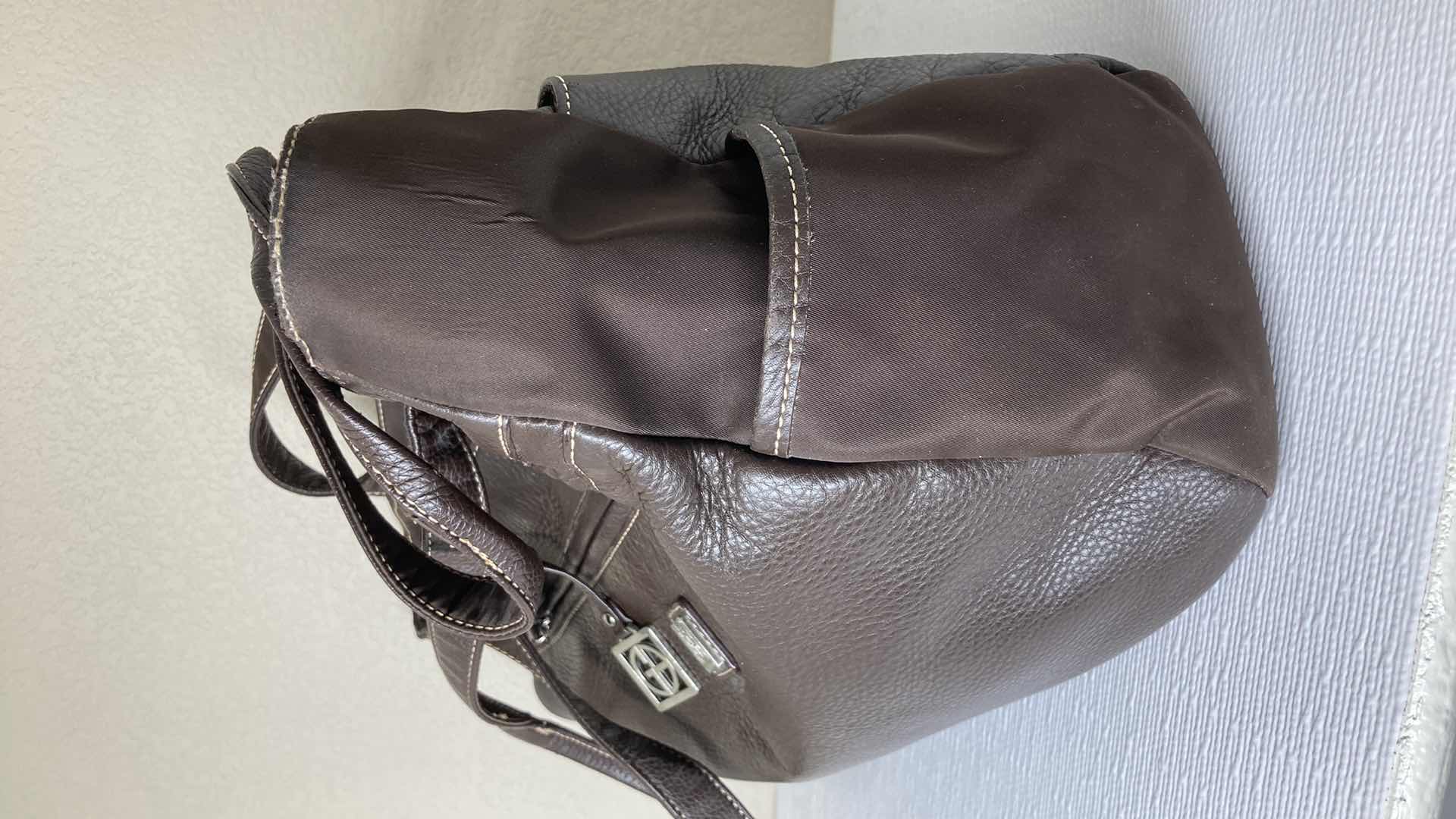 View 2 of GIANI BERNINI DARK BROWN LEATHER PURSE