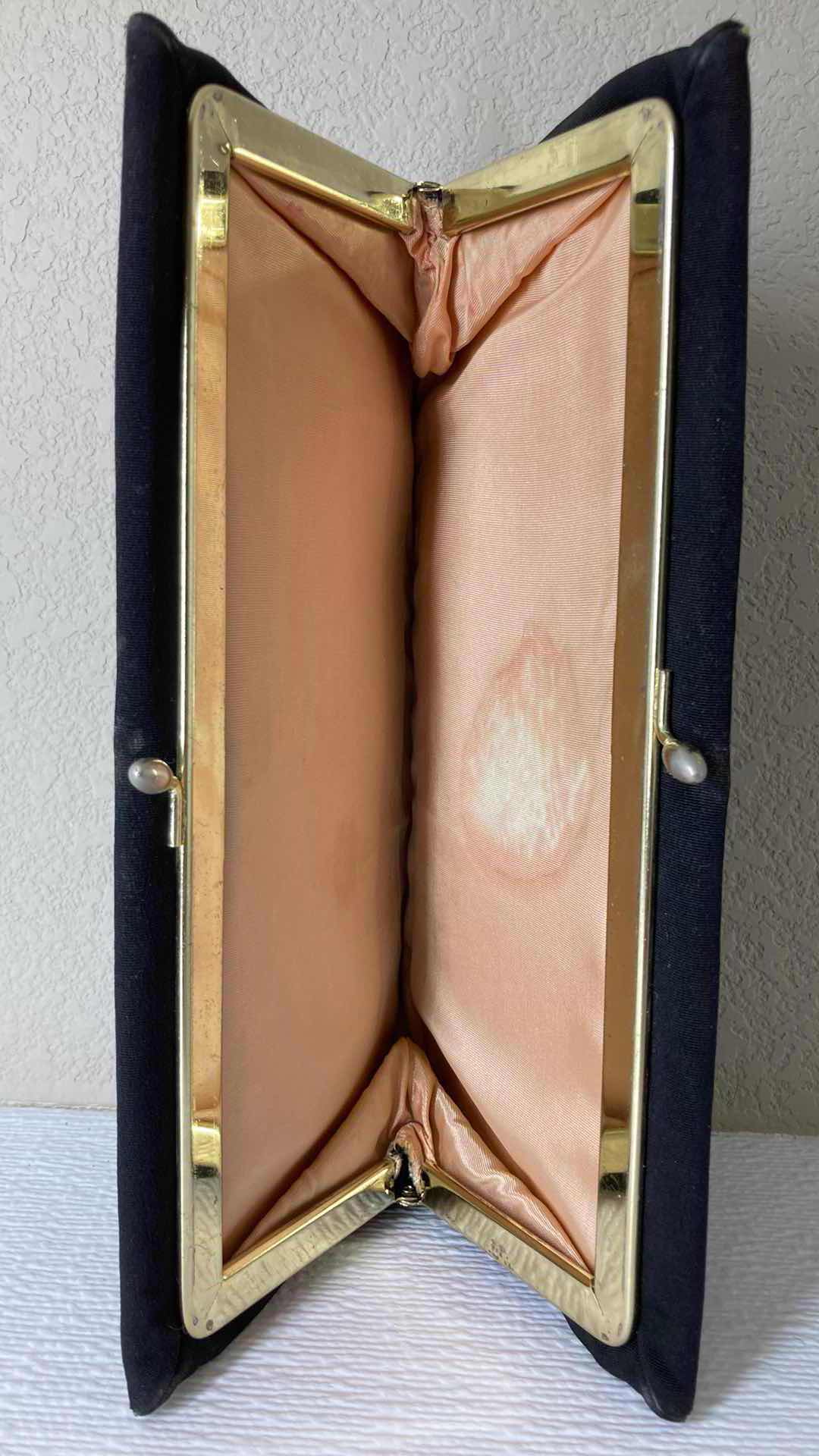 Photo 1 of DIAHANN CARROLL BLACK LEATHER PURSE & NYLON WALLET HANDBAG