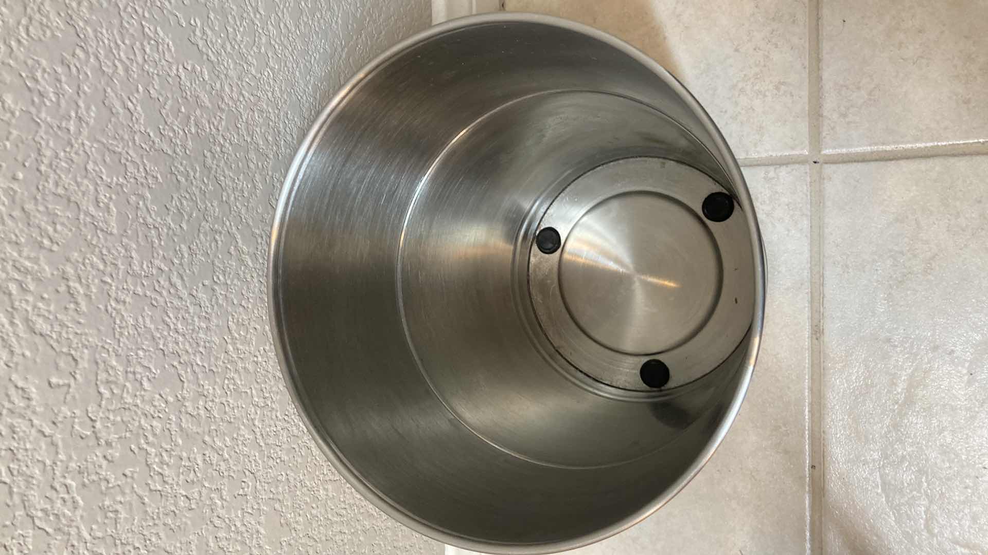 Photo 1 of BETTER HOMES CHROME FINISH MINI TRASH CAN W CHROME FINISH TOILET PAPER HOLDER & FREE STANDING TOWEL RACK 17.5” X 8.5” H34”