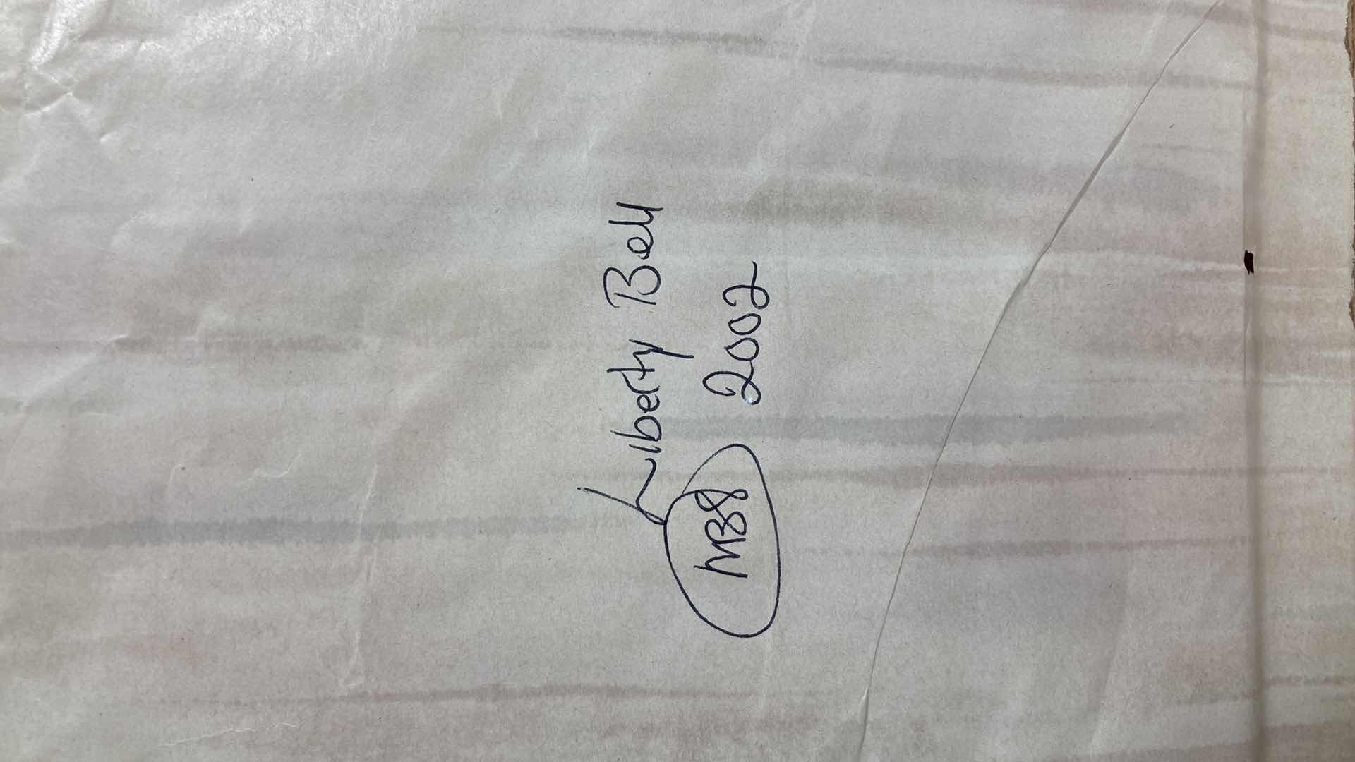 Photo 1 of LIBERTY BELL EMBROIDERY CROSS STITCH FRAMED ARTWORK BY LOCAL ARTIST 2002 11” X 11”