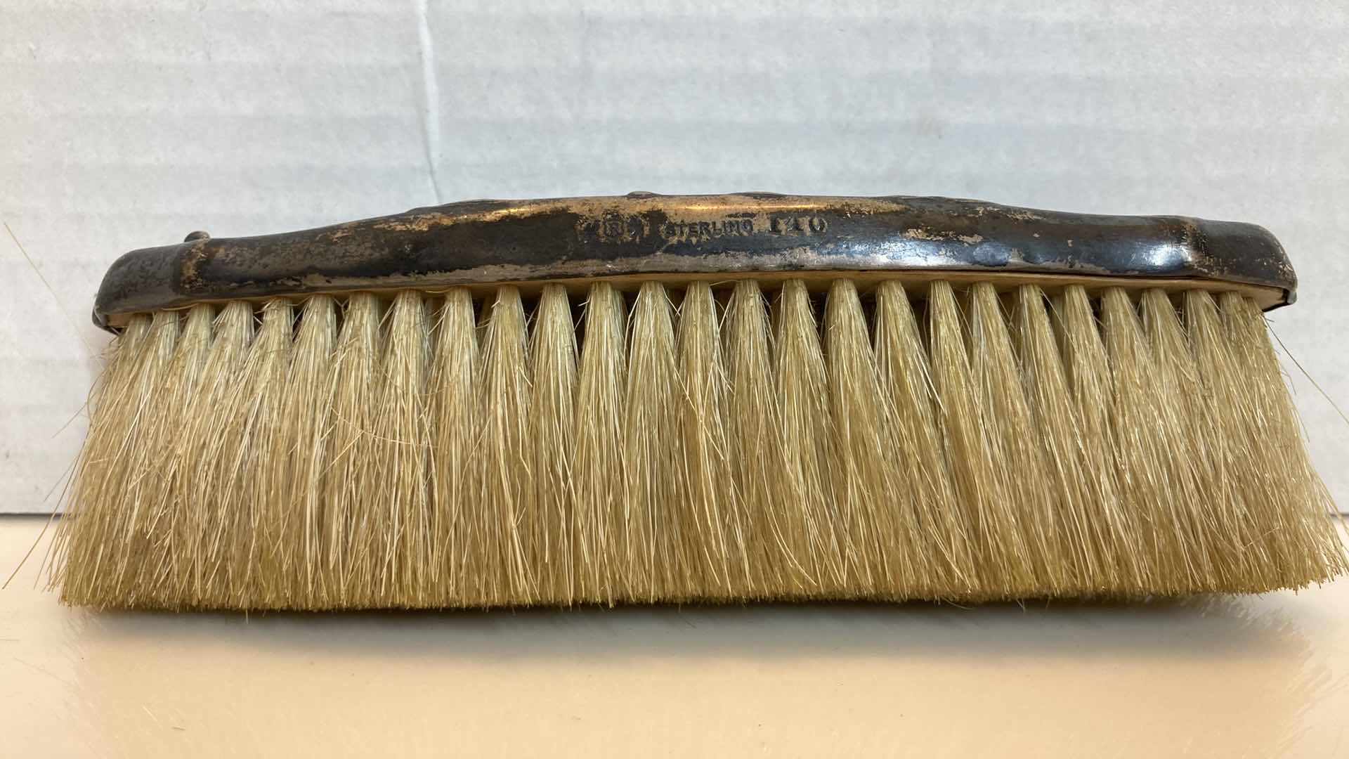 Photo 1 of ANTIQUE STERLING 140 SILVER HANDLED 5” BRUSH