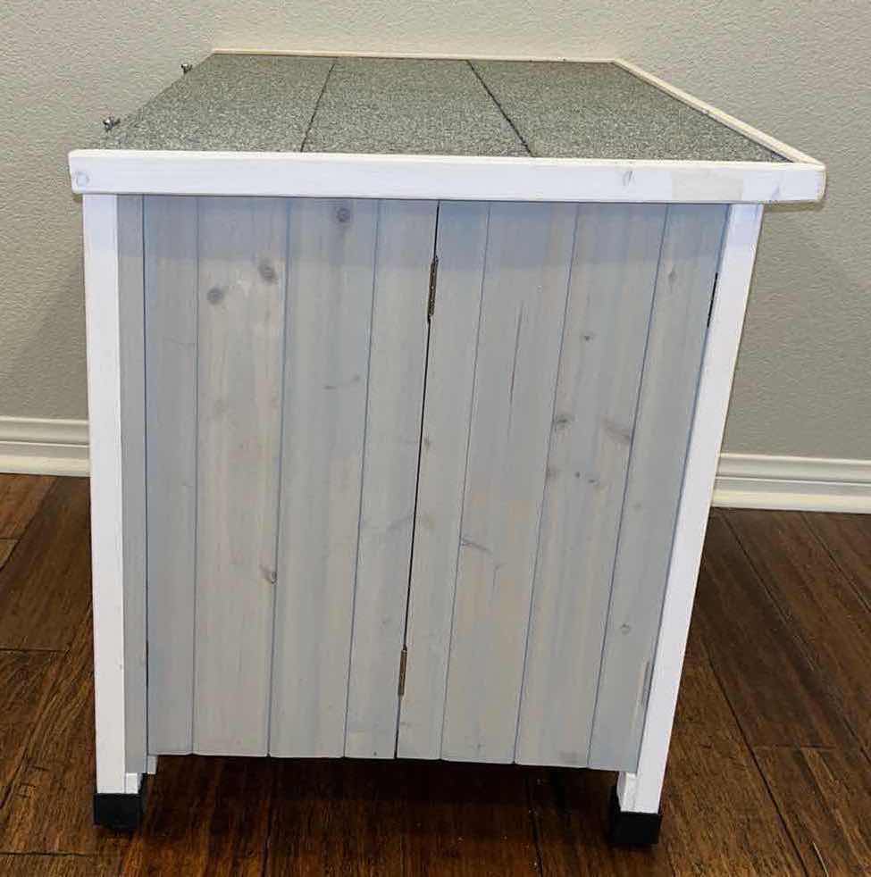 Photo 1 of EILIO SMALL FOLDING WOOD DOG HOUSE 21.25” X 33.5” H25”