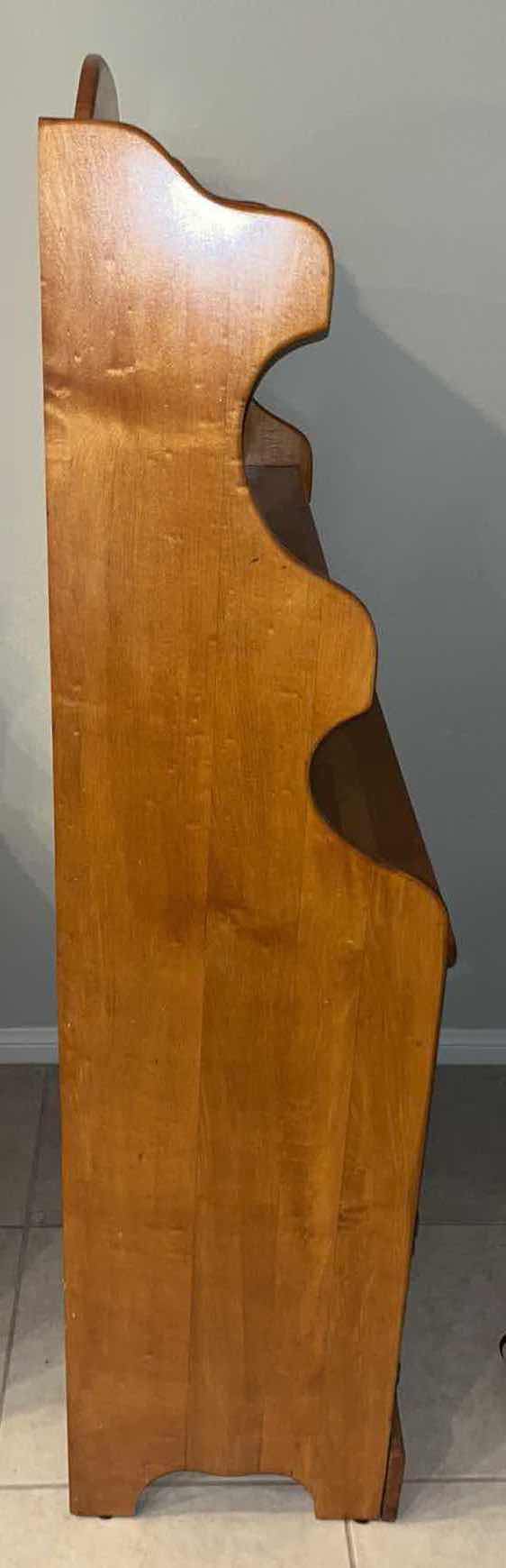 Photo 1 of ANTIQUE WOOD HUTCH 15.5” X 35” H65.5”