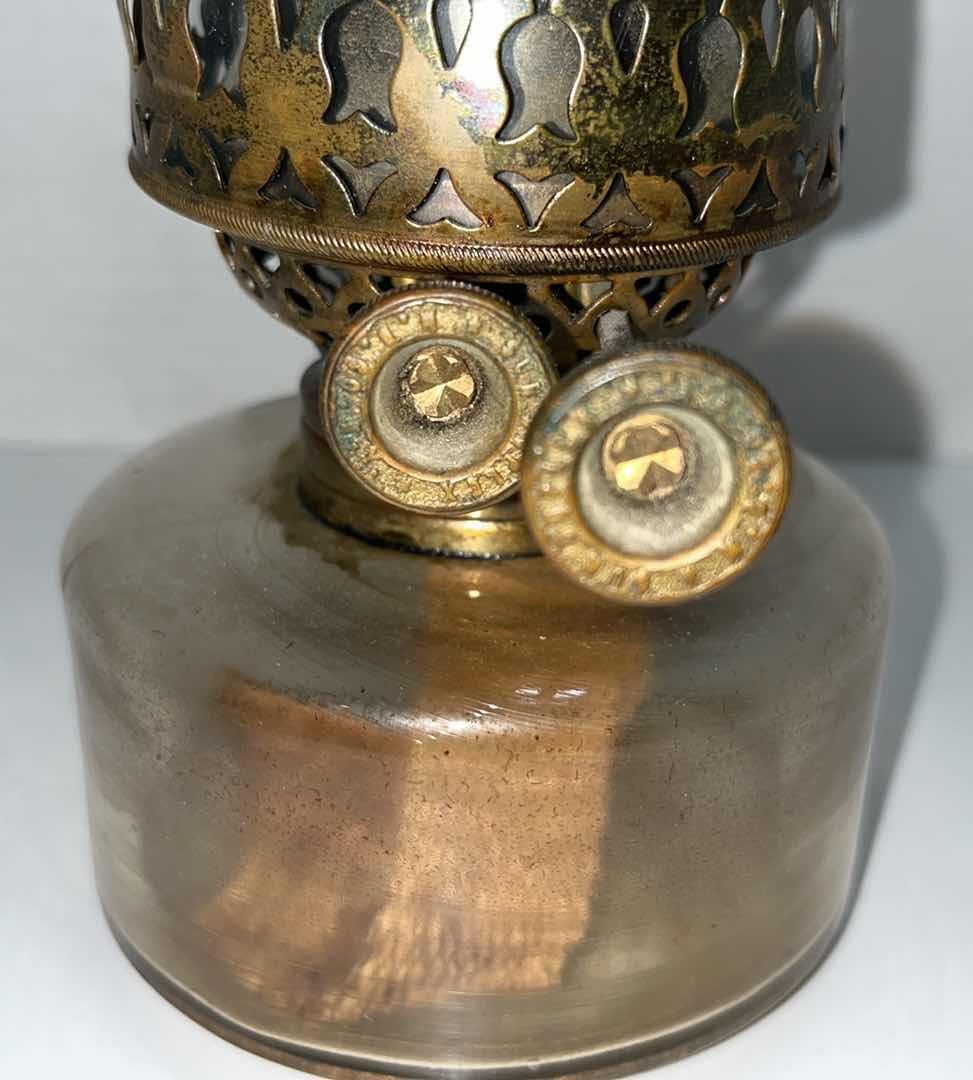 Photo 1 of ANTIQUE SUN DUPLEX M.B. CO. NY 14” KEROSENE LAMP