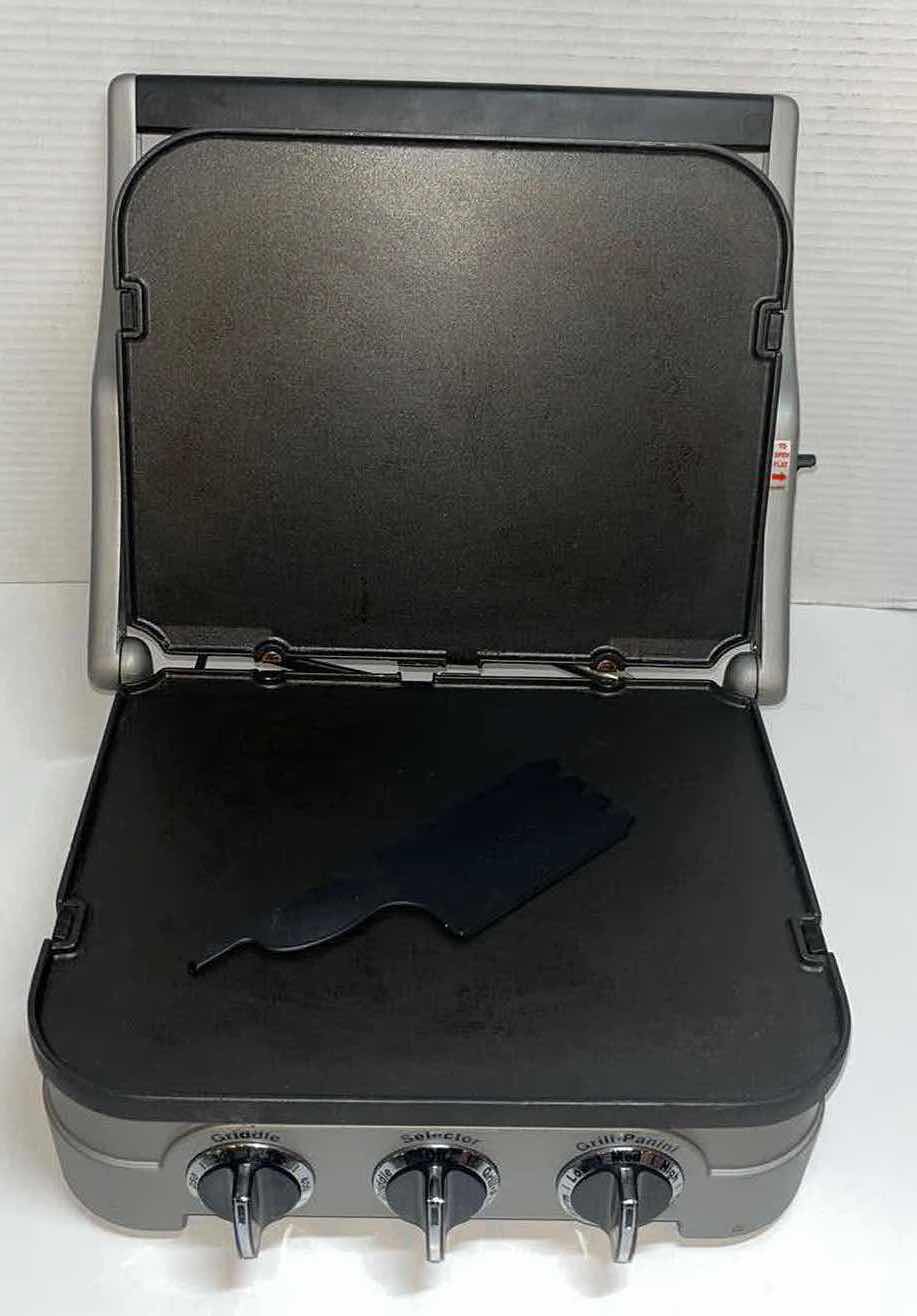 Photo 1 of CUISINART GRIDDLER/CREPIERE, MODEL GR-4N (TK)